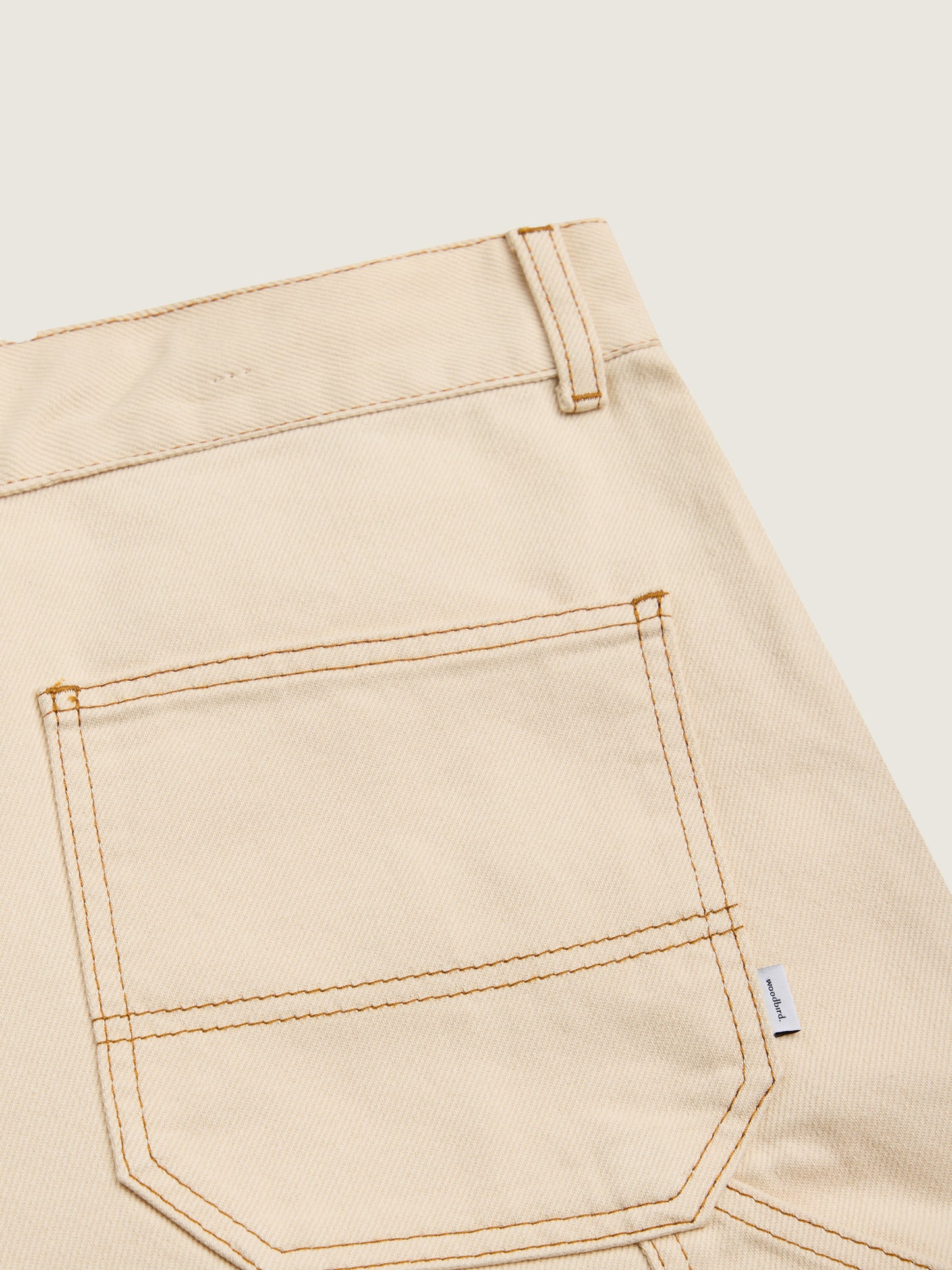 Woodbird Dizzon Craft Pant Jeans Off White