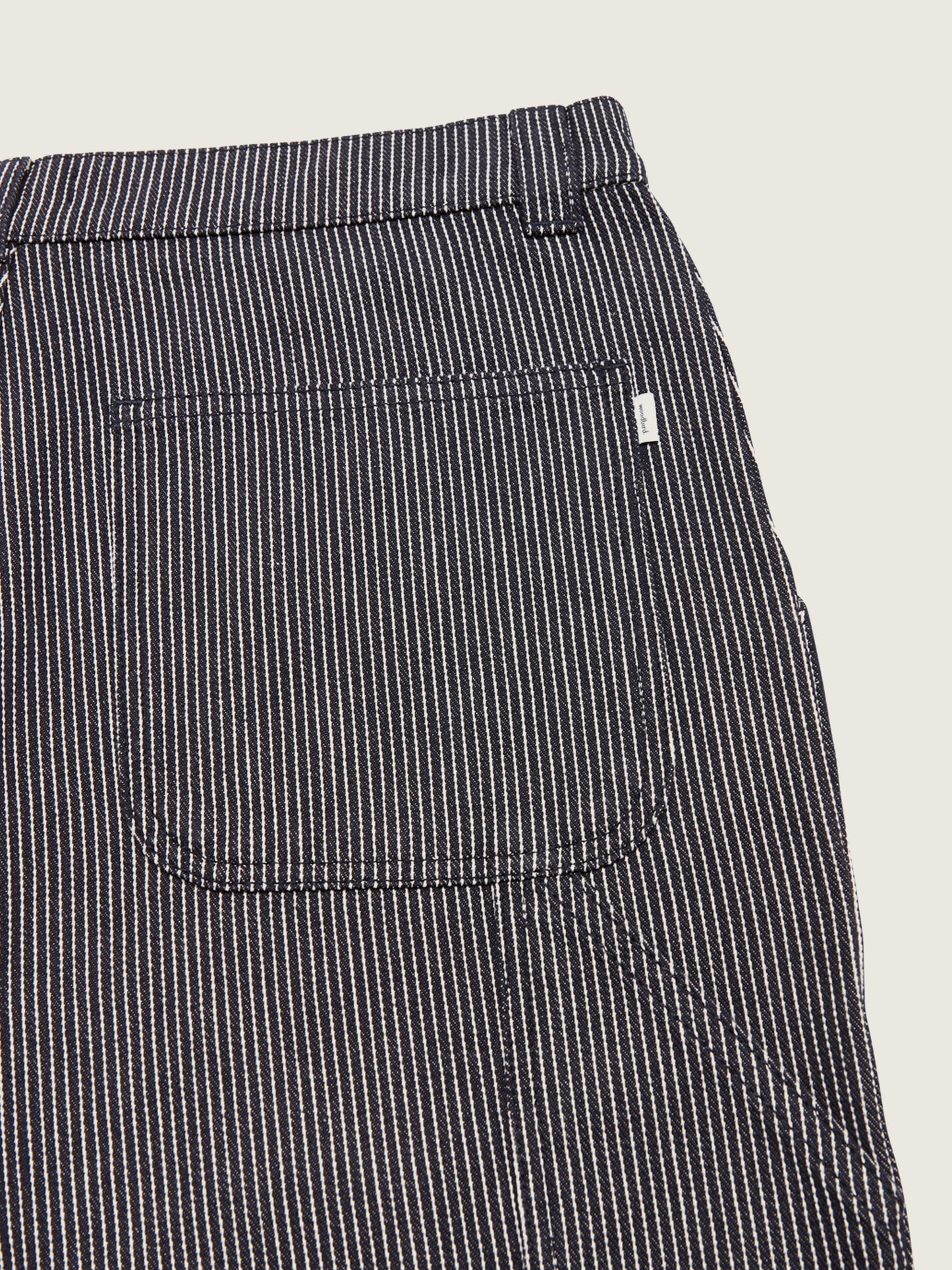 Woodbird Female Dizzon Pin Pant Jeans Navy-White