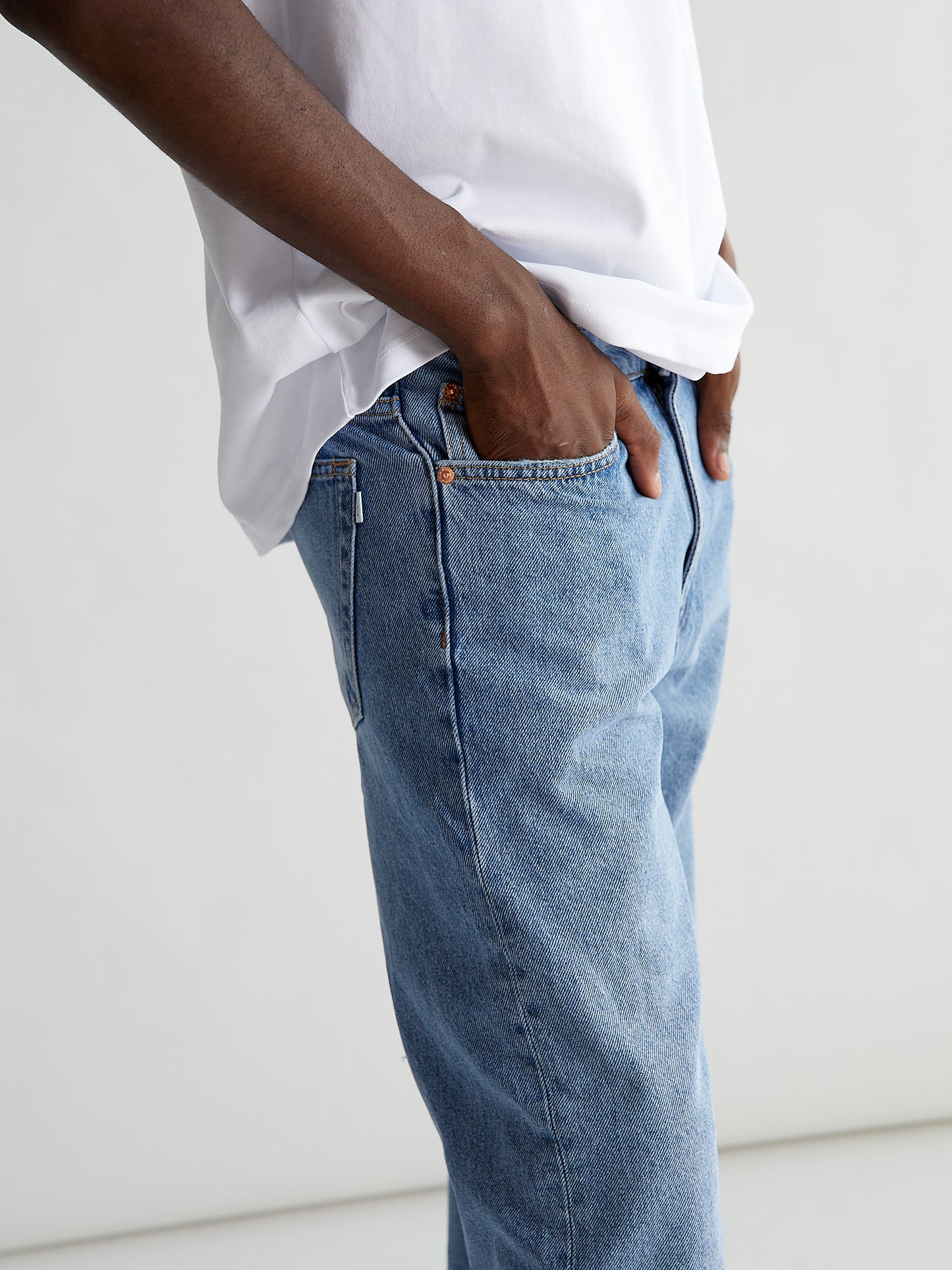 Woodbird Doc Doone Jeans Jeans Washed Blue