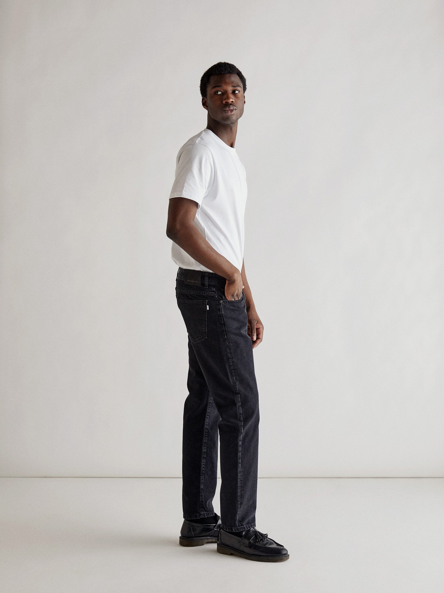 Woodbird Doc Raven Jeans Jeans Dark Grey