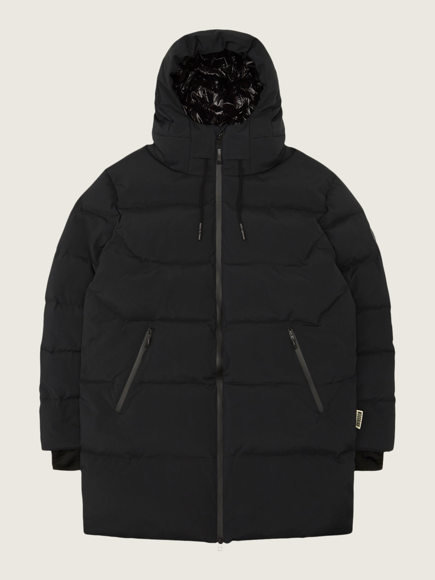 Woodbird WBJoseph Tech Long Jacket Outerwear Black