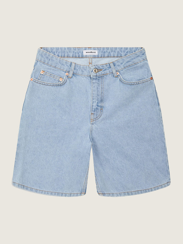 Woodbird Female Maggie Brando Shorts Shorts 90s Blue