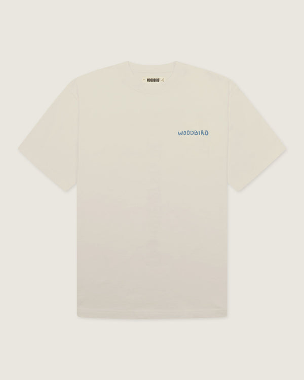 Woodbird WBBaine Delivery Tee T-Shirts Off White