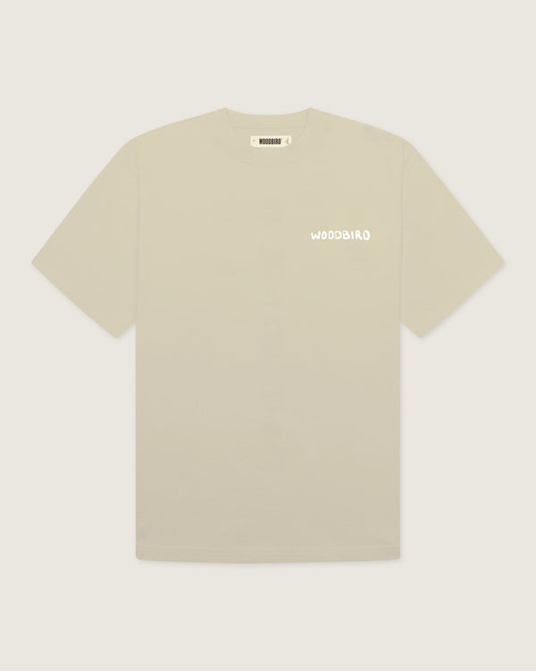 Woodbird WBBaine Delivery Tee T-Shirts Stone