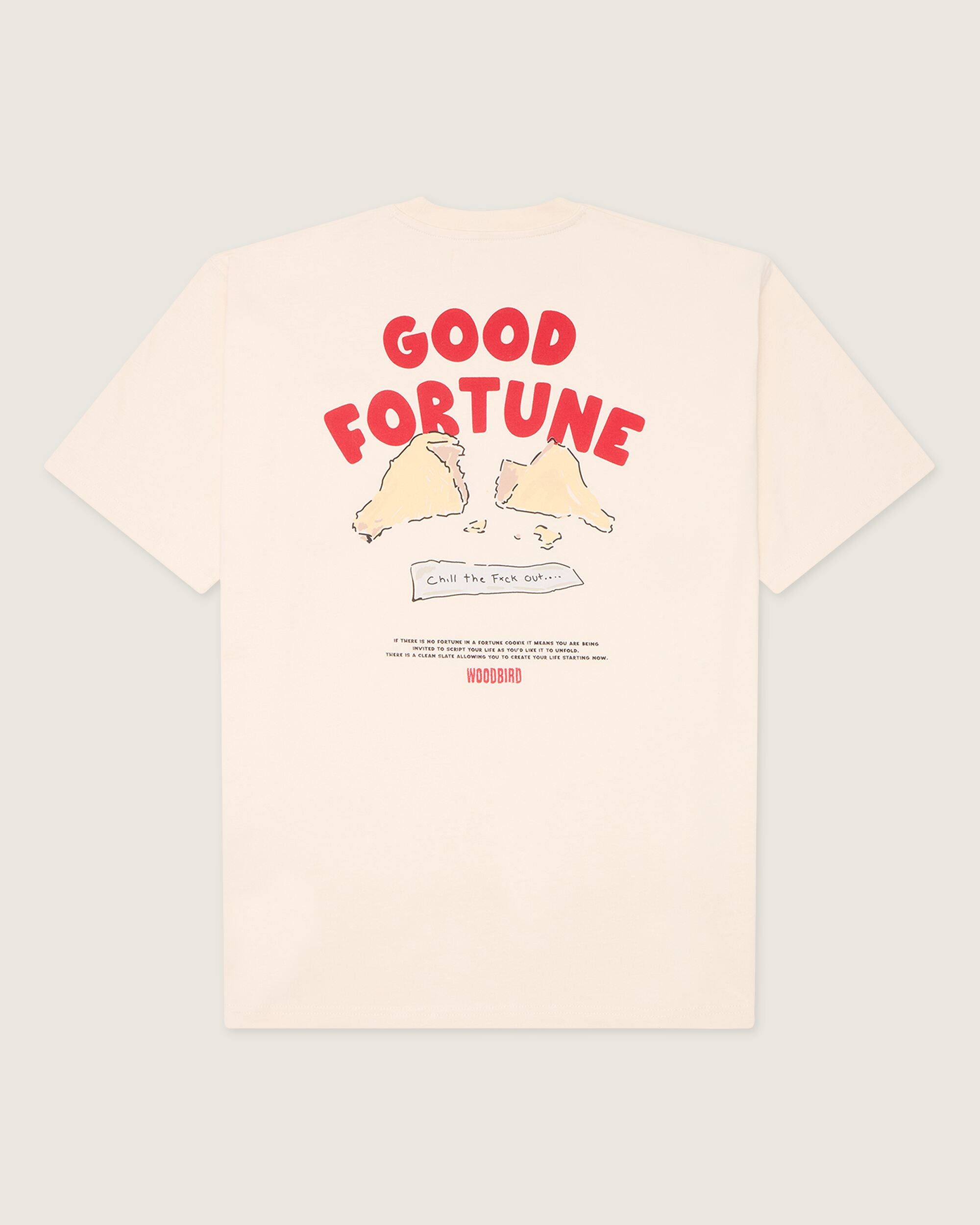 WBBaine Fortune Tee - Off White – Woodbird