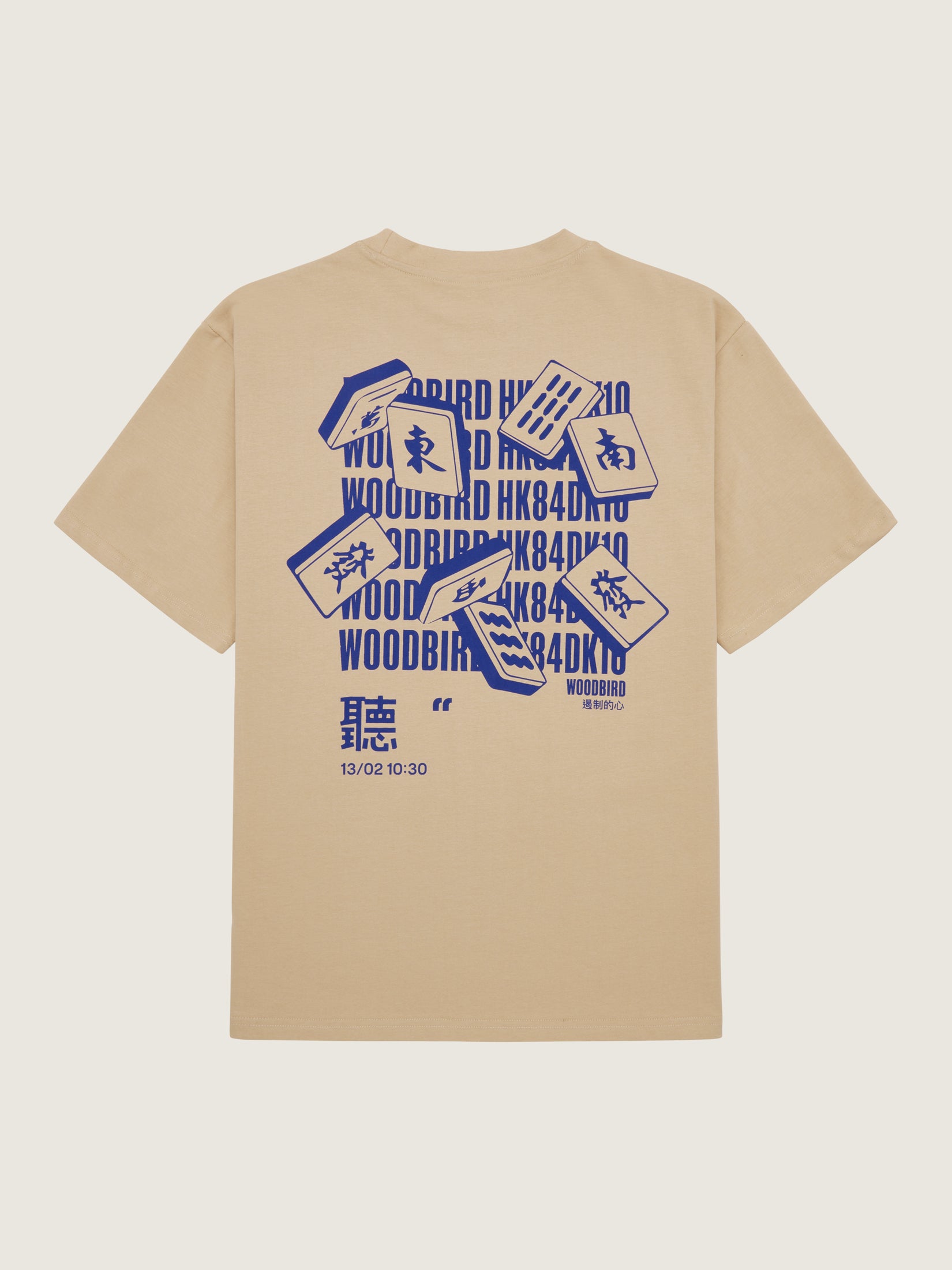 Woodbird WBBaine Majhon Tee T-Shirts Sand