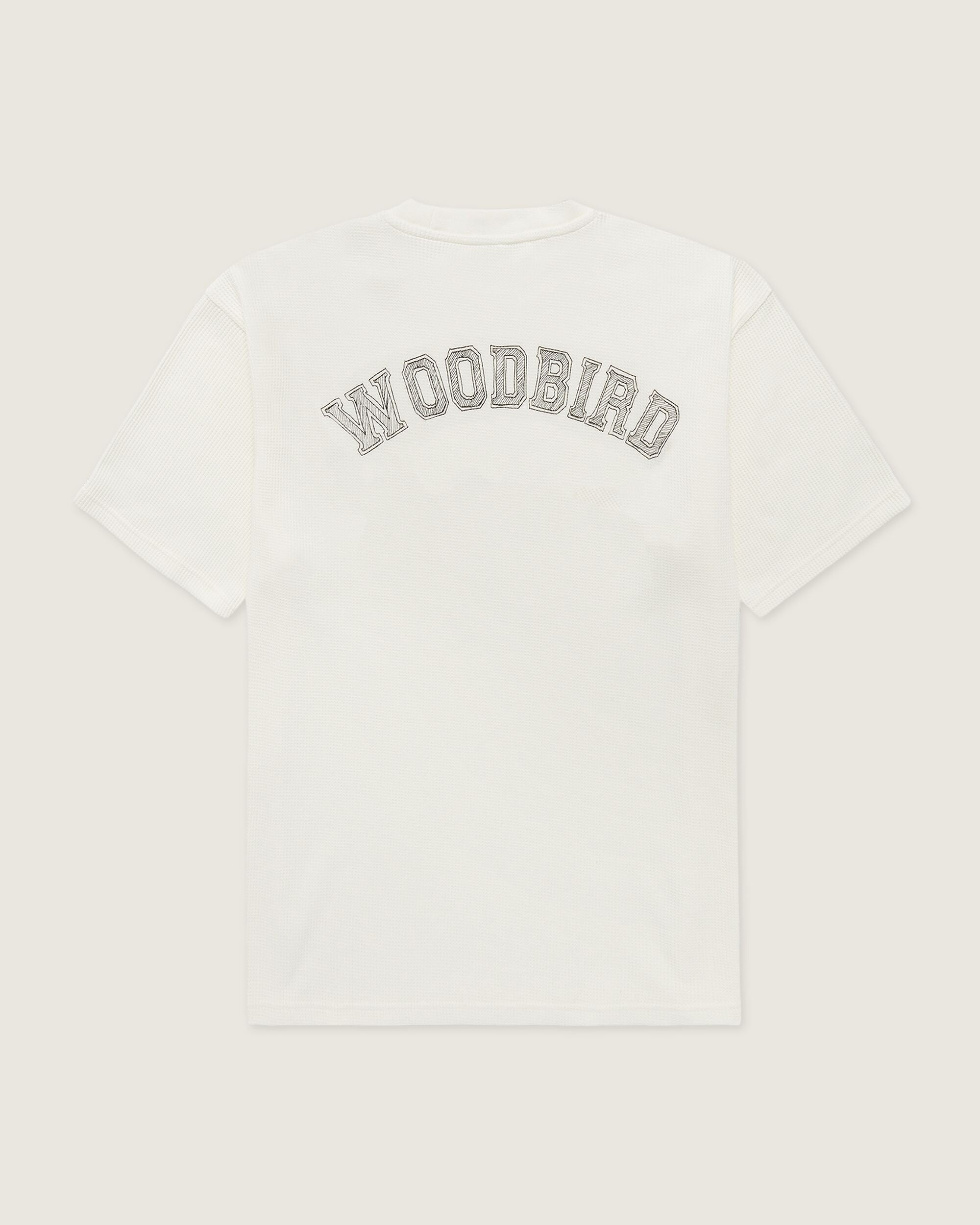 WBBaine Waffel Tee - Off White – Woodbird
