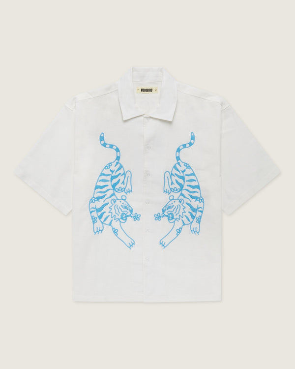Woodbird Female WBBanks Tiger Shirt Shirts Off White