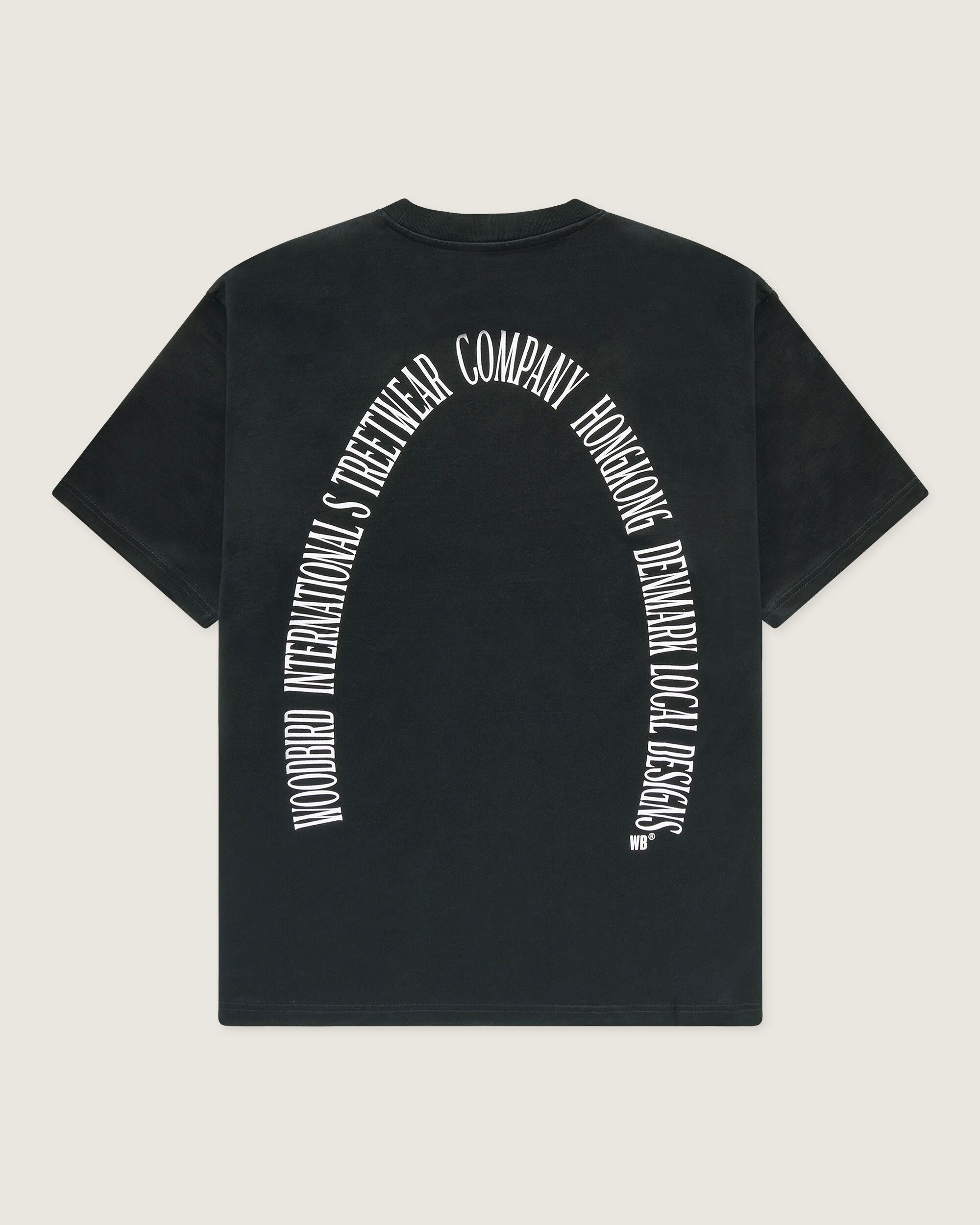 WBBeam Street Tee - Black – Woodbird