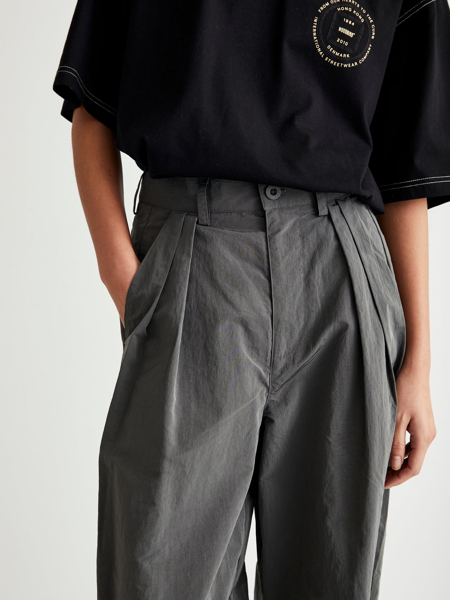 Woodbird Female WBBench Tech Pants Pants Dark Grey