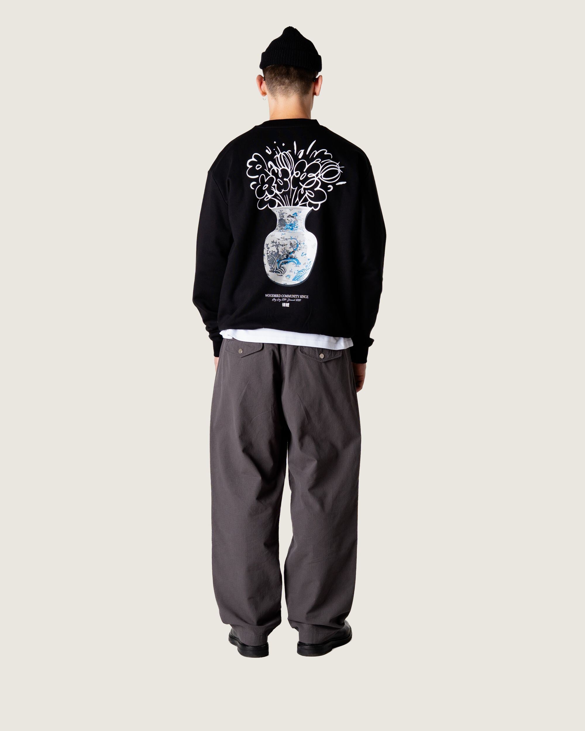 CupNoodle × CLUBHAUS Sweat - Black M CupNoodle × CLUBHAUS Sweat