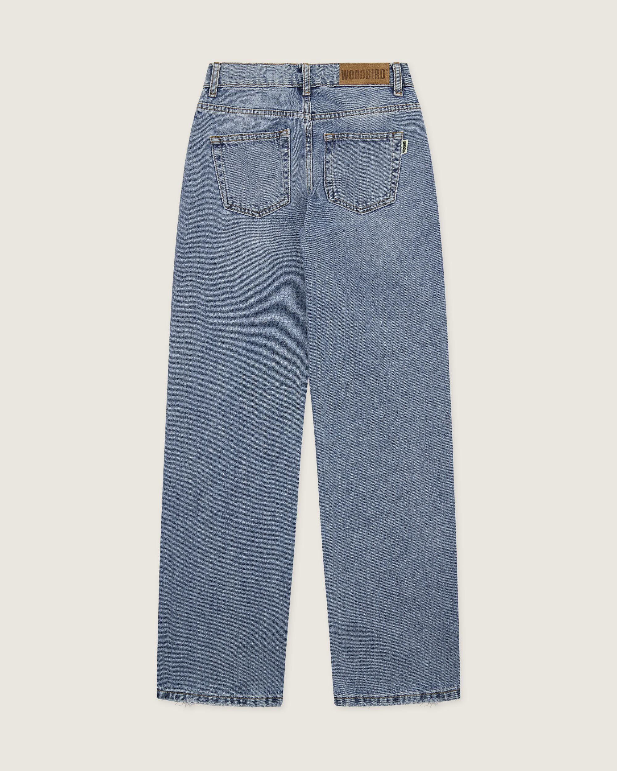 Woodbird Female Carla Doone Jeans Jeans Washed Blue