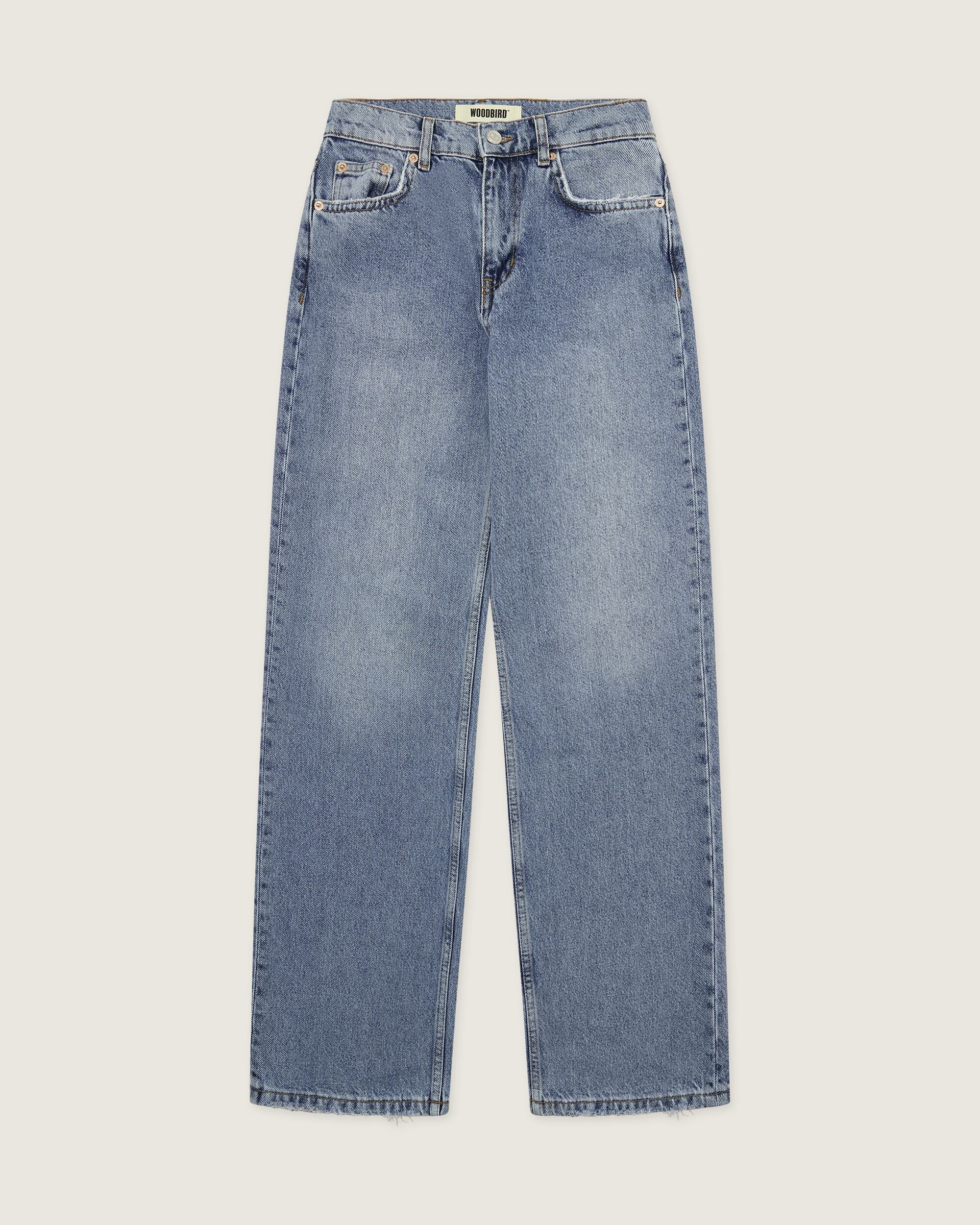 Woodbird Female Carla Doone Jeans Jeans Washed Blue
