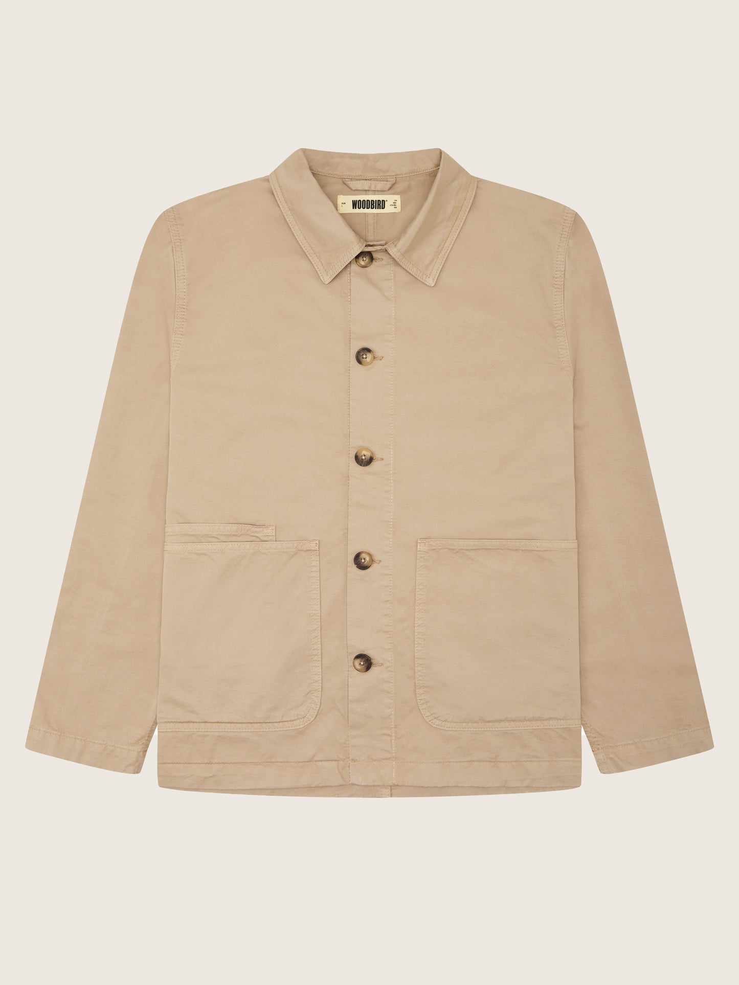 Woodbird Female WBClyde Crust Jacket Jackets Light Sand