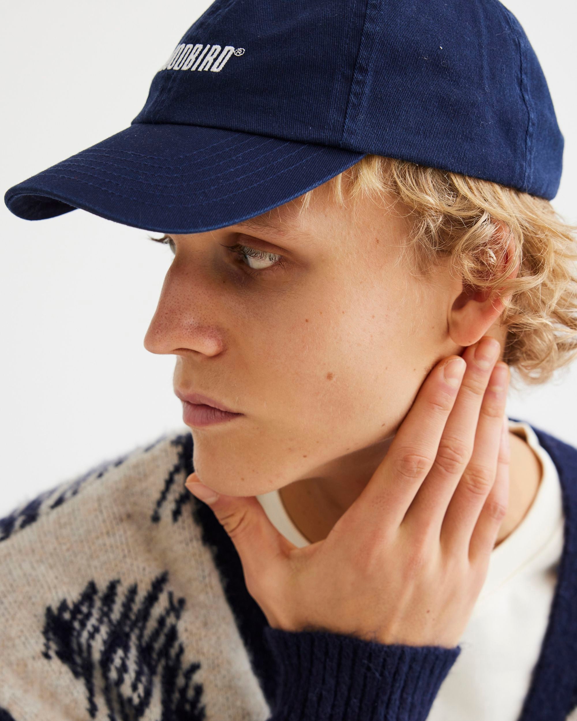 Woodbird Core Twill Cap Accessories Navy