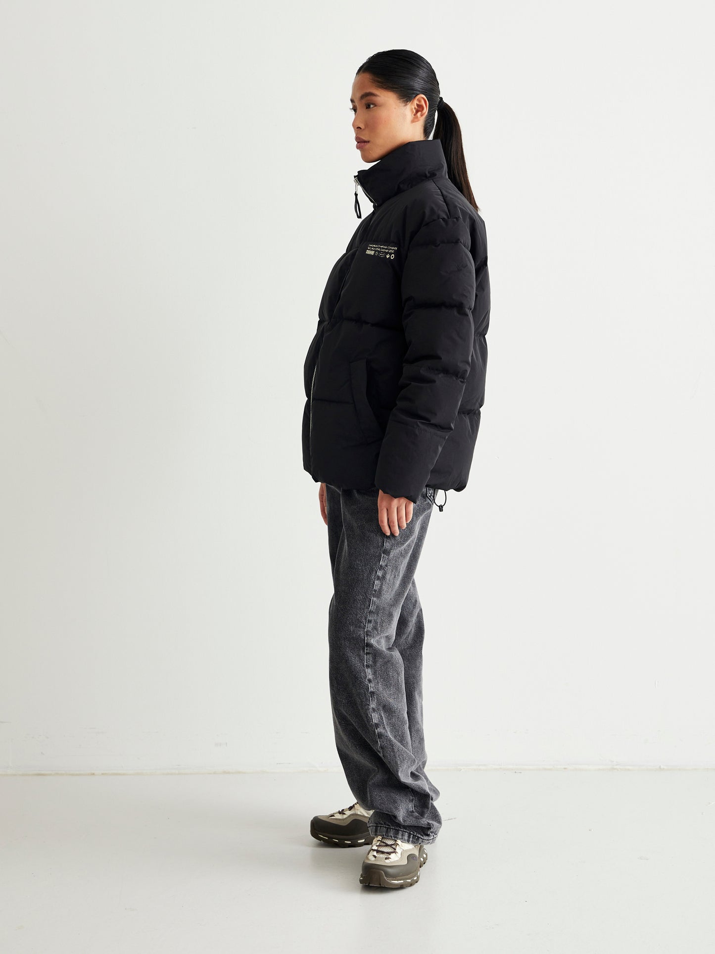 Woodbird Female WBDapper Puff Jacket Outerwear Black