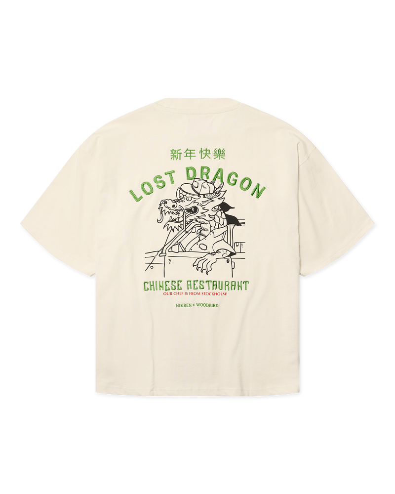 Woodbird WBDelivery Tee NIKBEN T-Shirts Off White