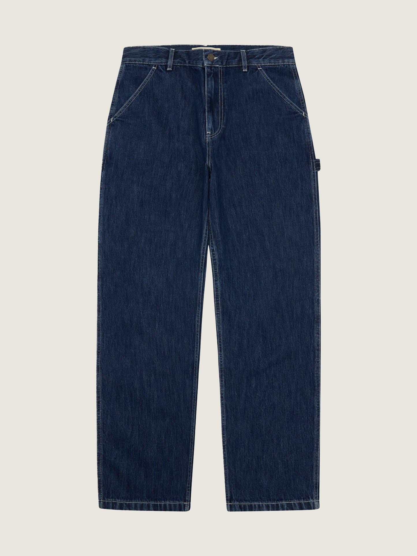 Woodbird WBDizzon Rinse Pant Pants 90s Blue