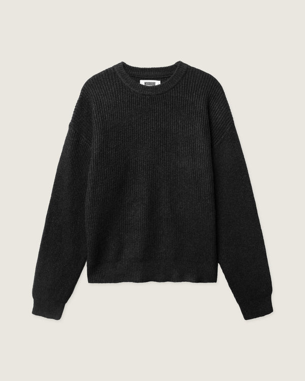 Woodbird WBKurt Koi Delivery Crew Knits Black