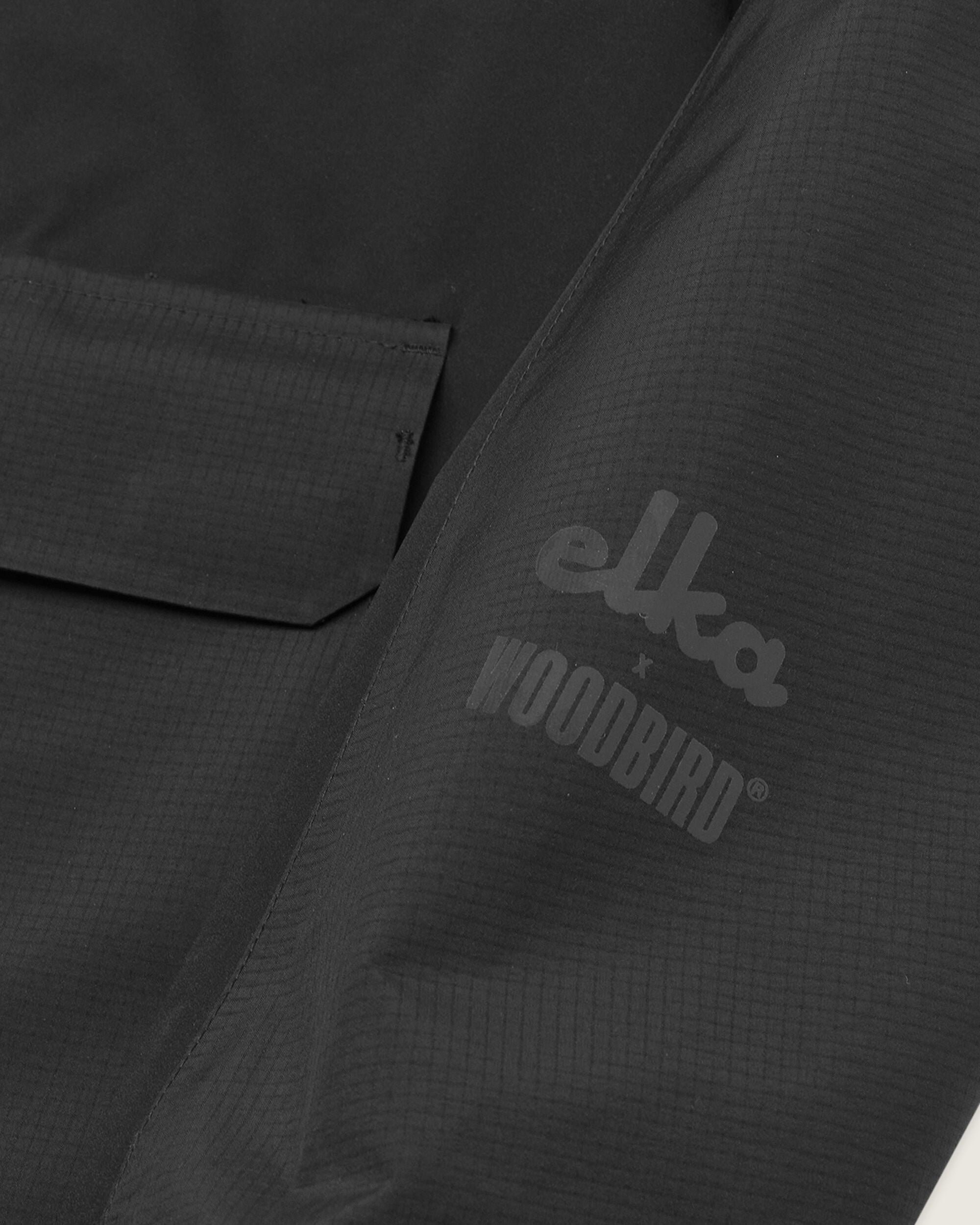 Woodbird WBMizo Elka Shell Jacket Outerwear Black