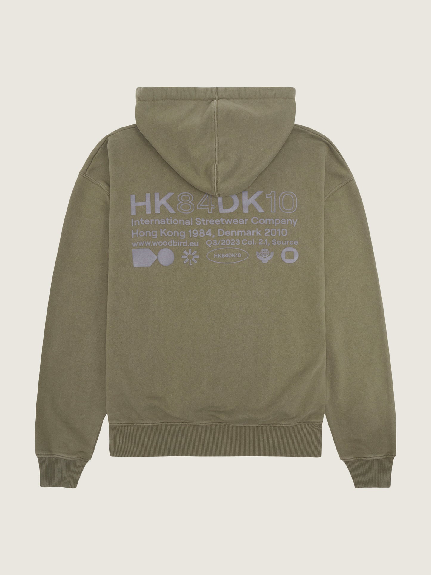 Woodbird WBPope HKDK Hoodie Sweats Army Green