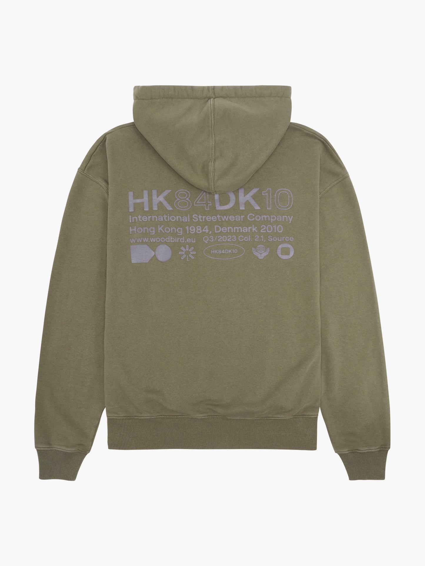 Woodbird WBPope HKDK Hoodie Sweats Army Green