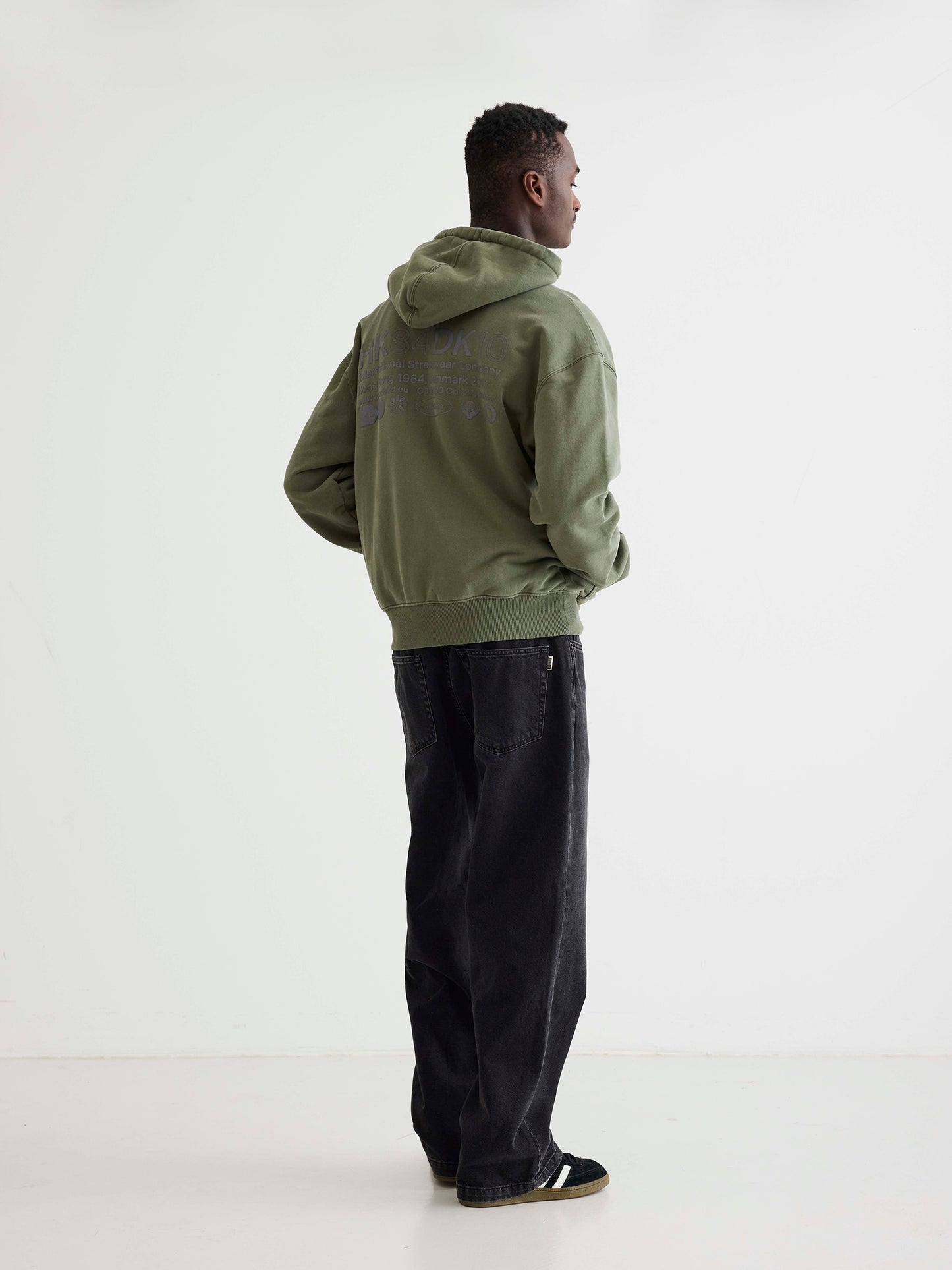 Woodbird WBPope HKDK Hoodie Sweats Army Green