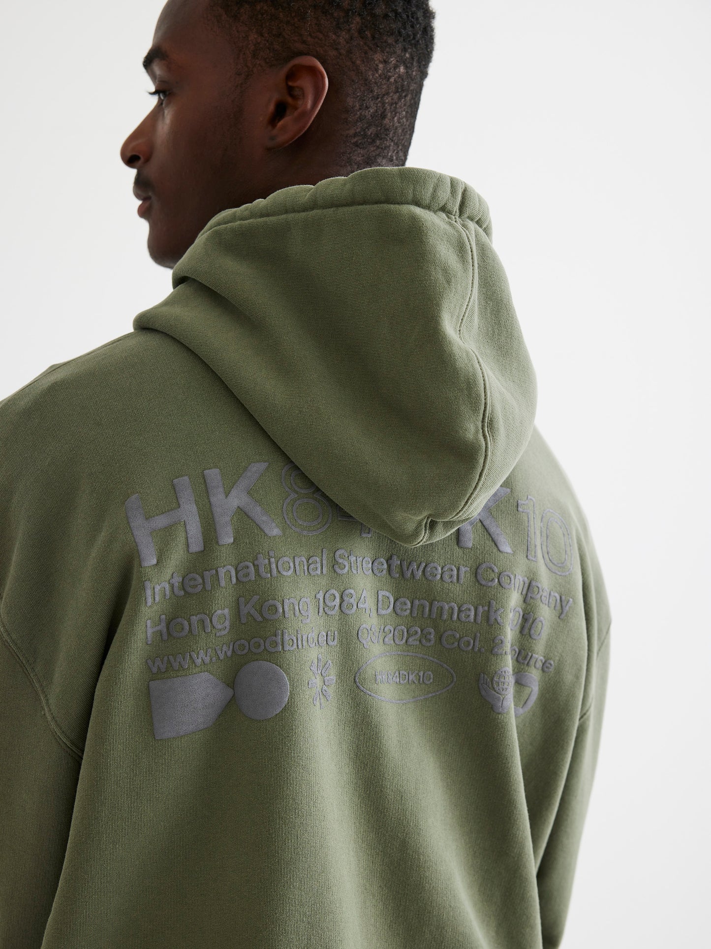 Woodbird WBPope HKDK Hoodie Sweats Army Green