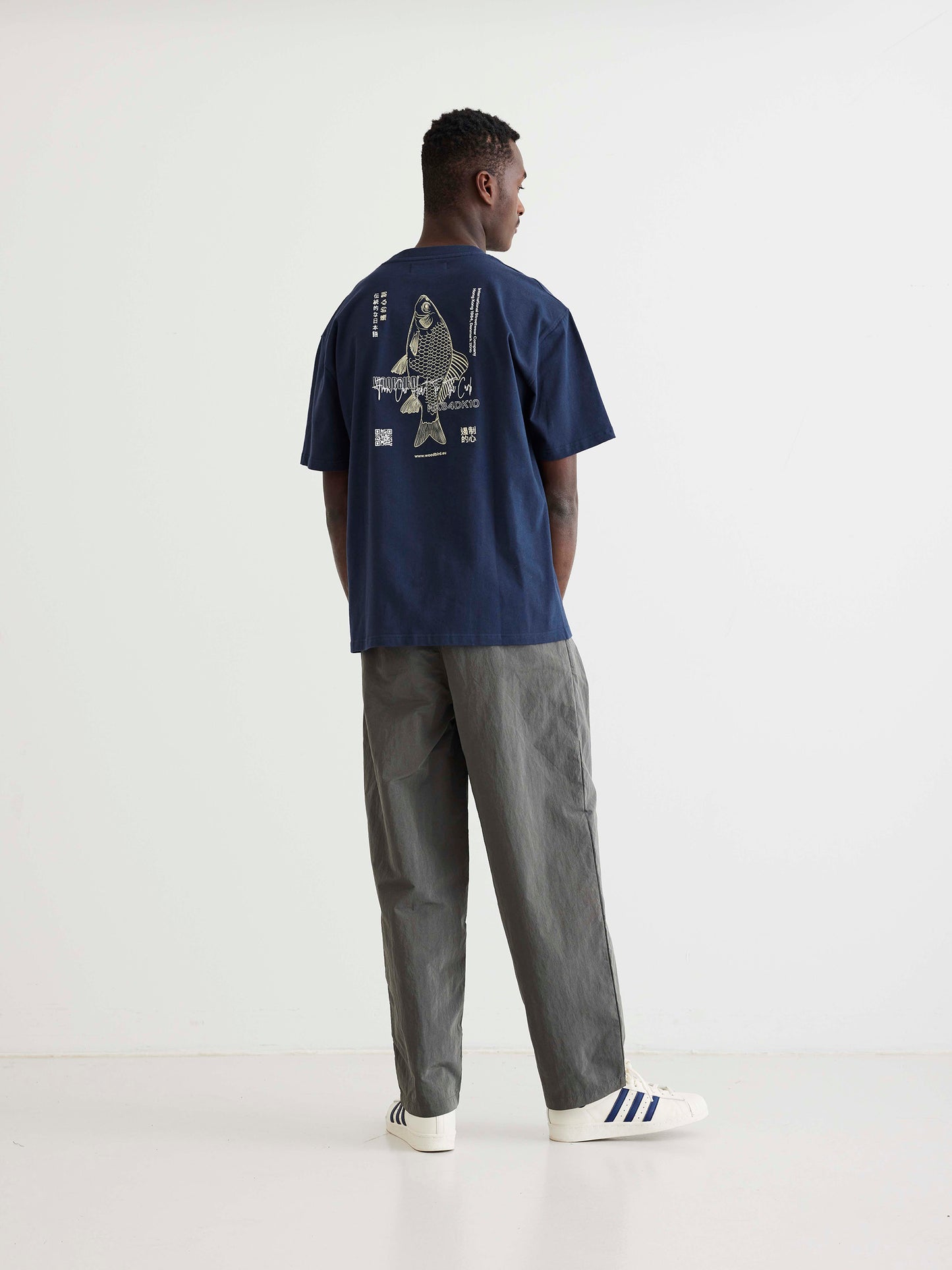 Woodbird WBRicky Tech Pants Pants Dark Grey