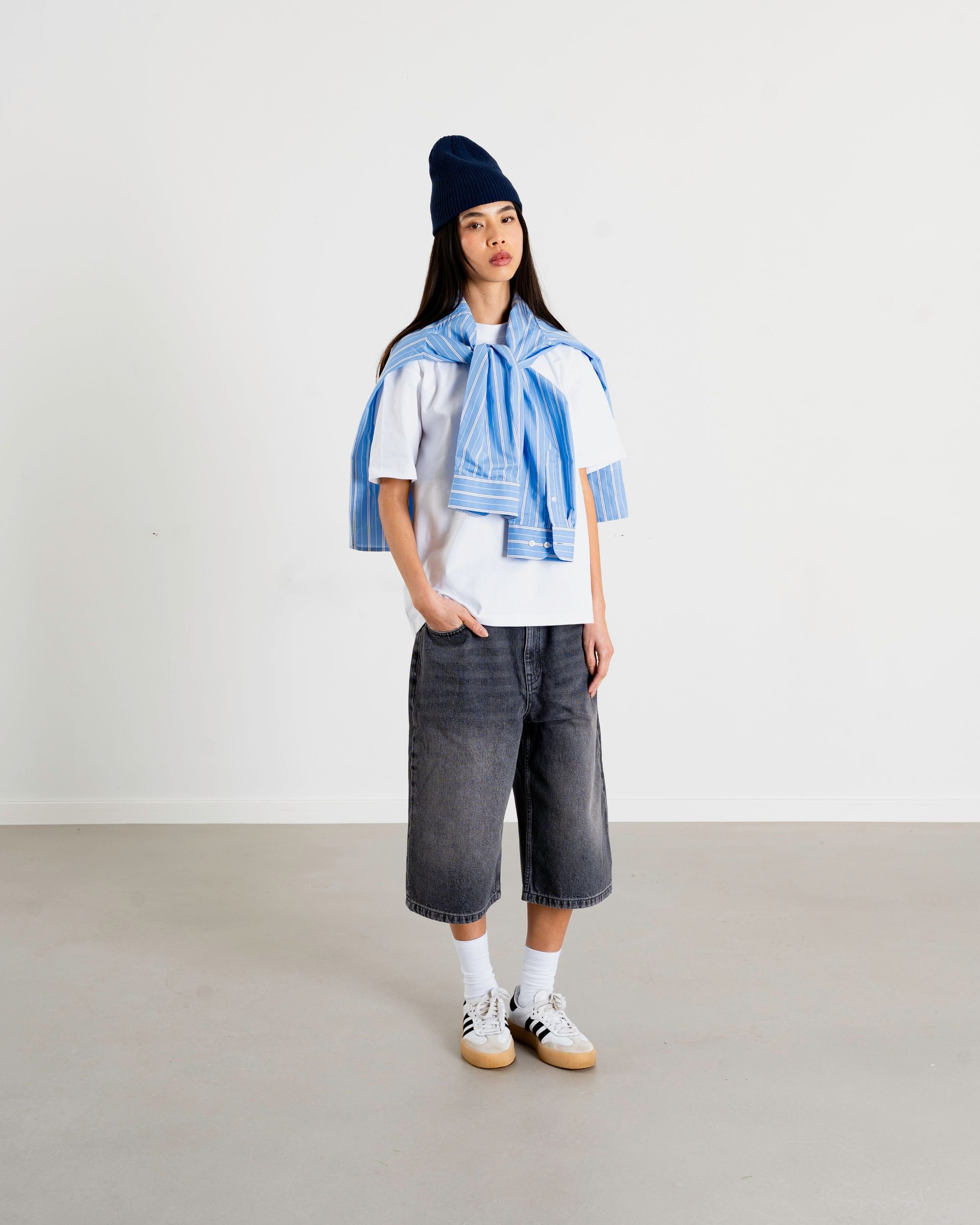 Woodbird Female WBShan Eclipse Shorts Shorts Grey-Black