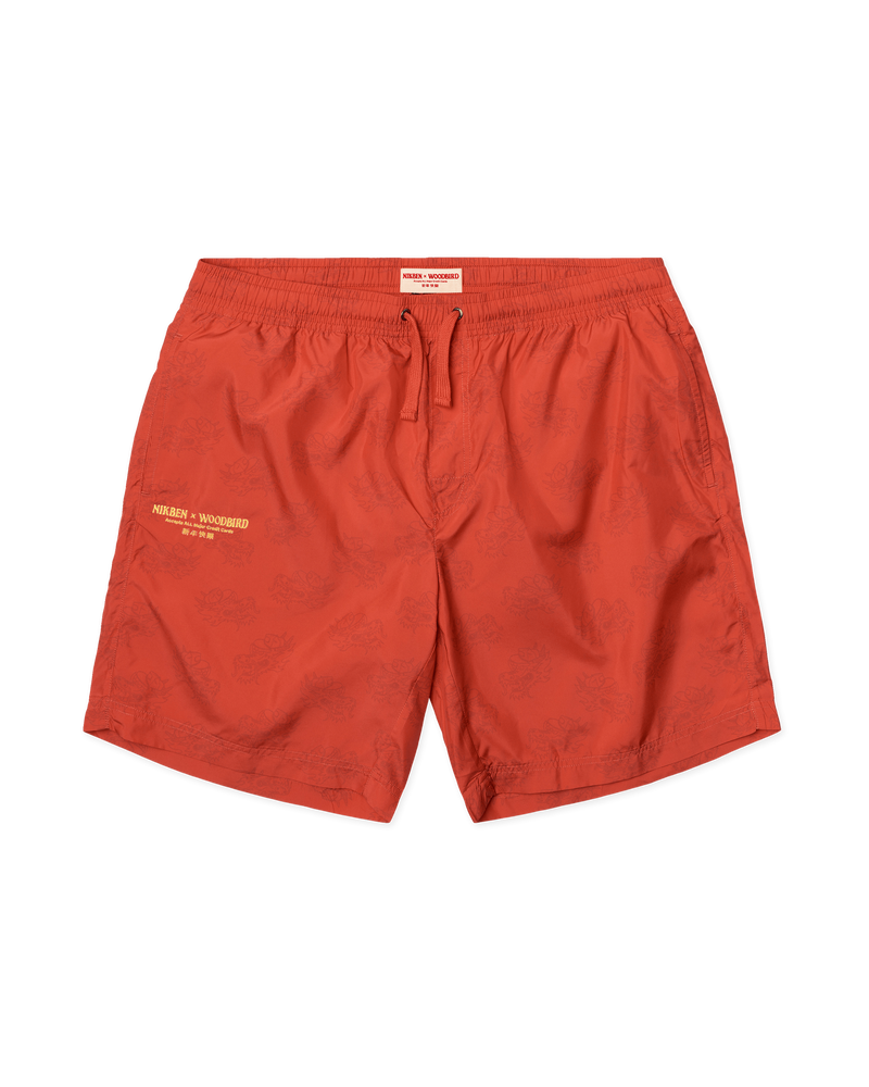 Woodbird WBStudio NIKBEN Trunks Shorts Red