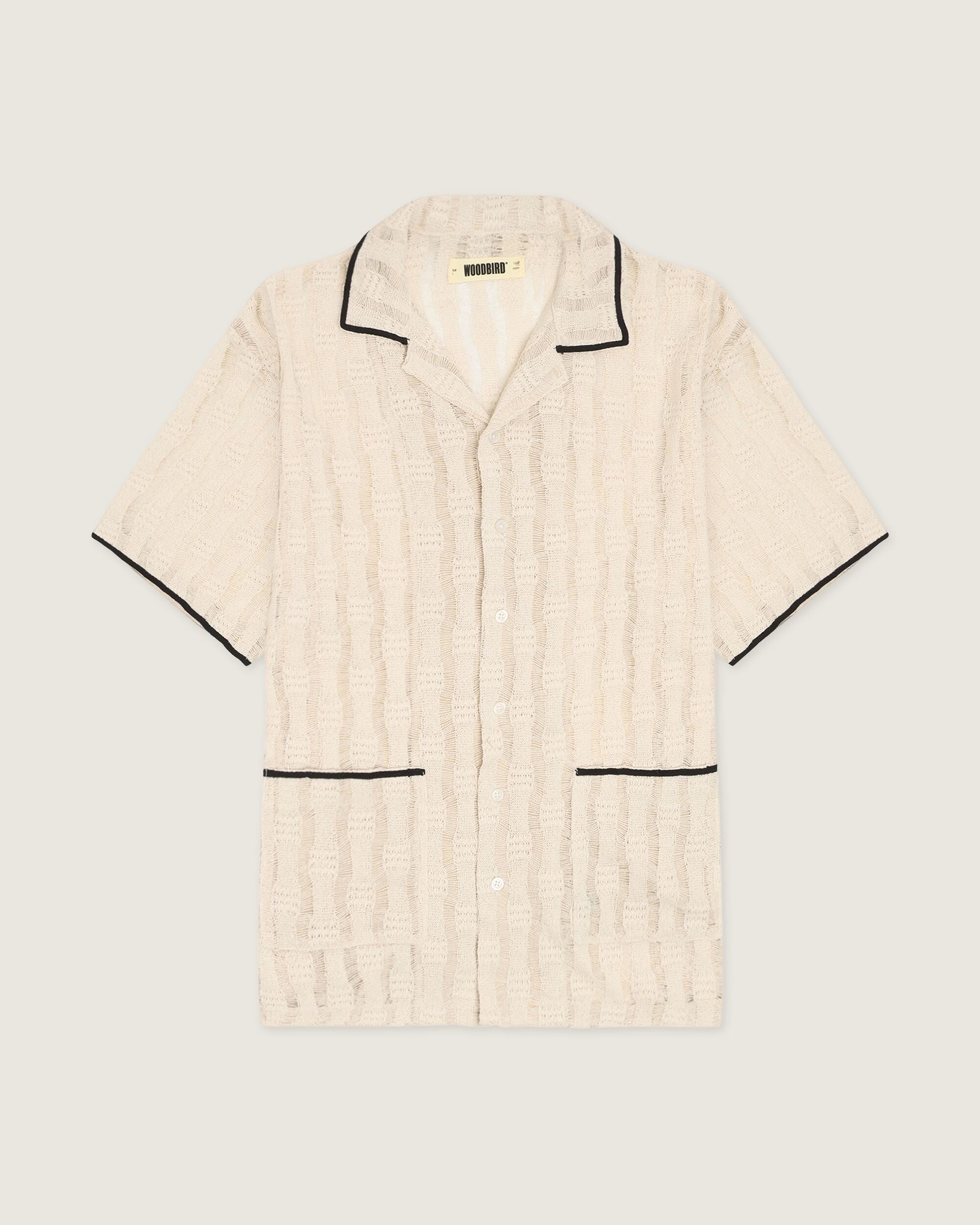 【saachan】 WBSunny Granny Shirt - Off White – Woodbird