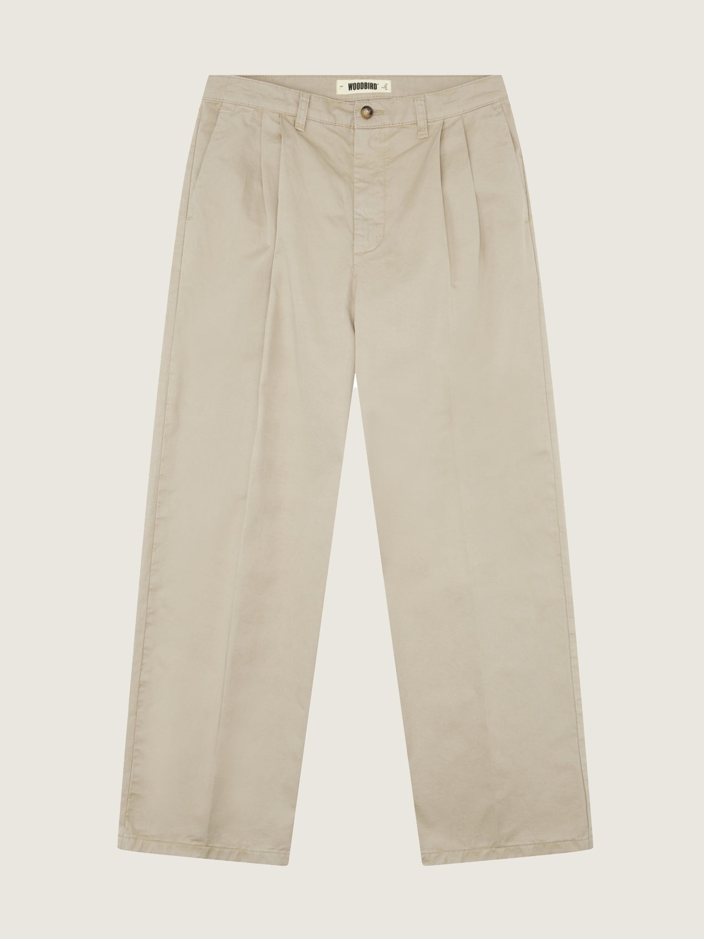 Woodbird Female WBVera Crisp Pant Pants Light Sand
