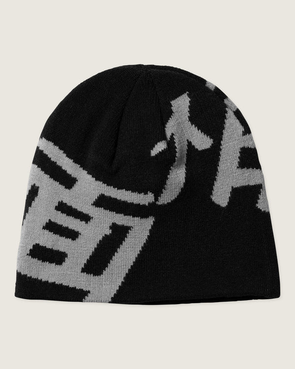 Woodbird WBYeti Cotton Beanie Accessories Black-Grey