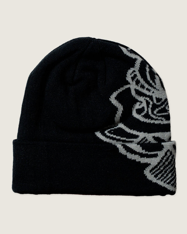 Woodbird WBYeti Cotton Beanie Accessories Black-Grey