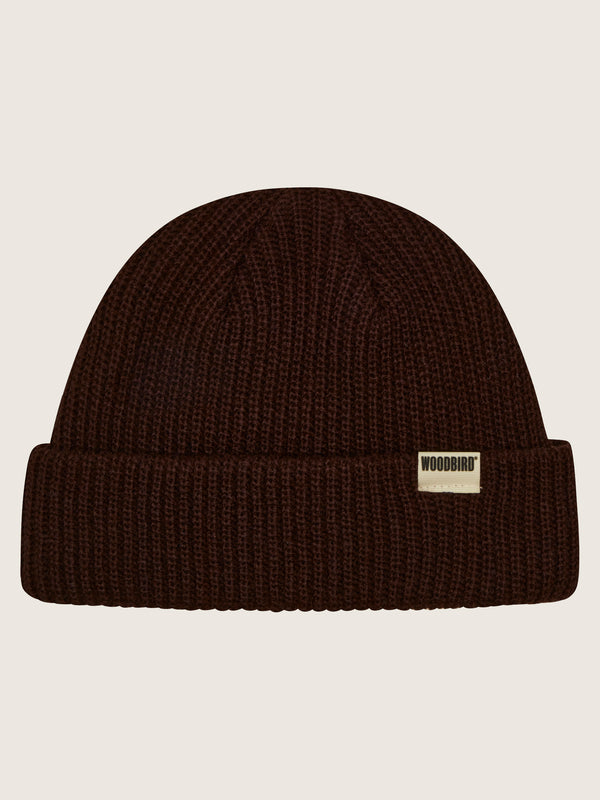 Woodbird WBYeta Sport Beanie Accessories Chocolate brown