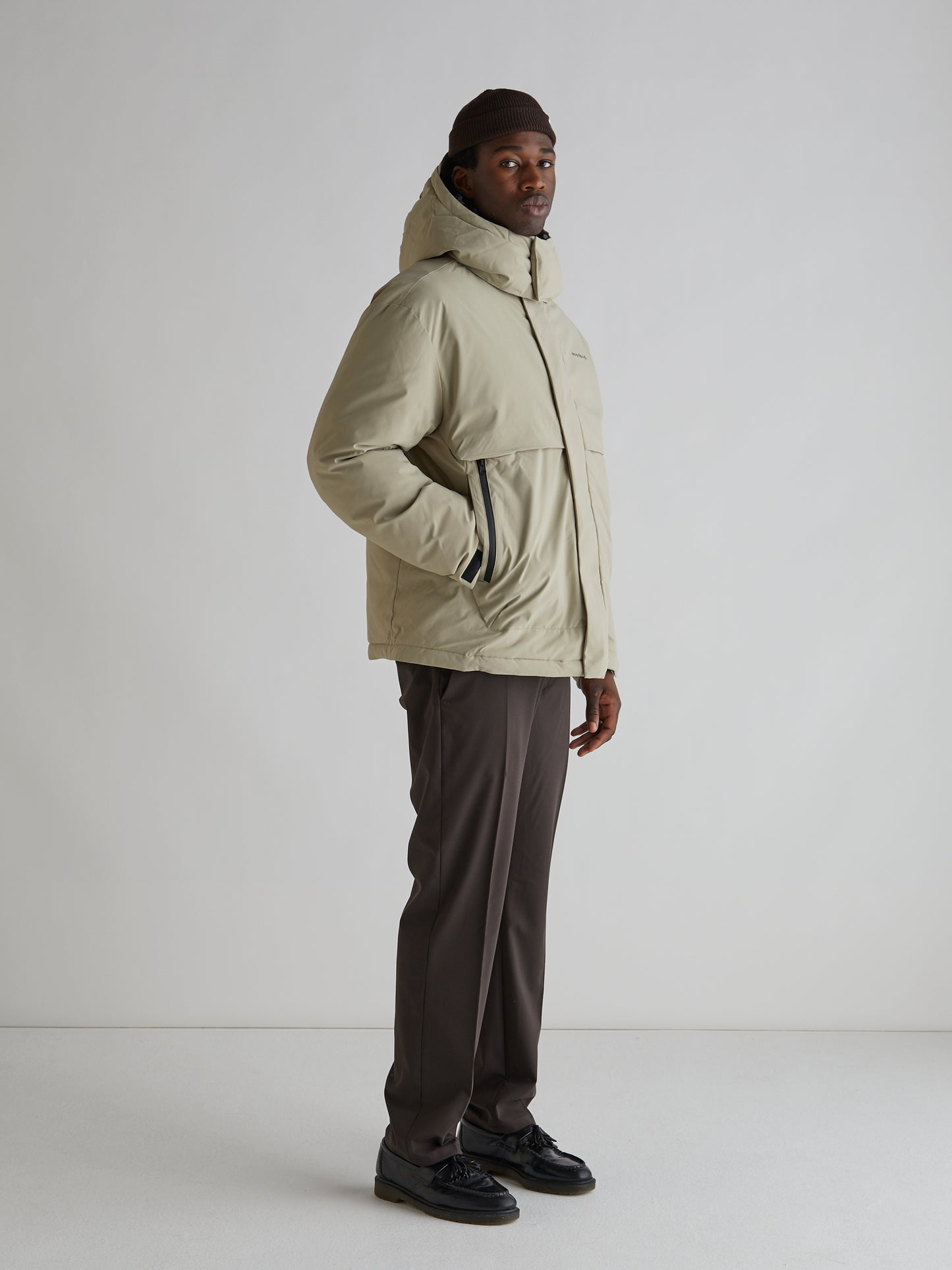 Woodbird Wito Parka Jacket Outerwear Sand