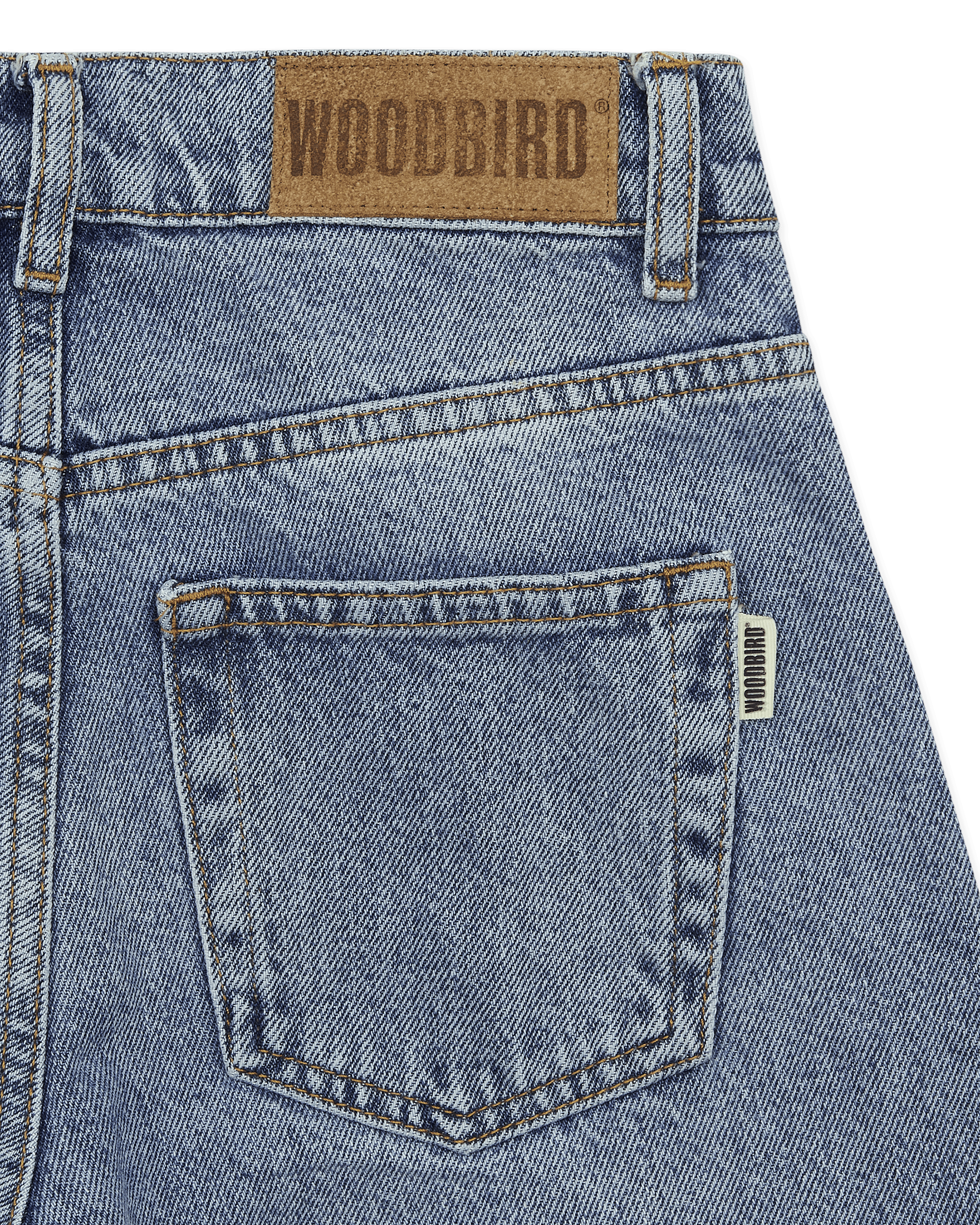 Woodbird Female Carla Doone Jeans Jeans Washed Blue