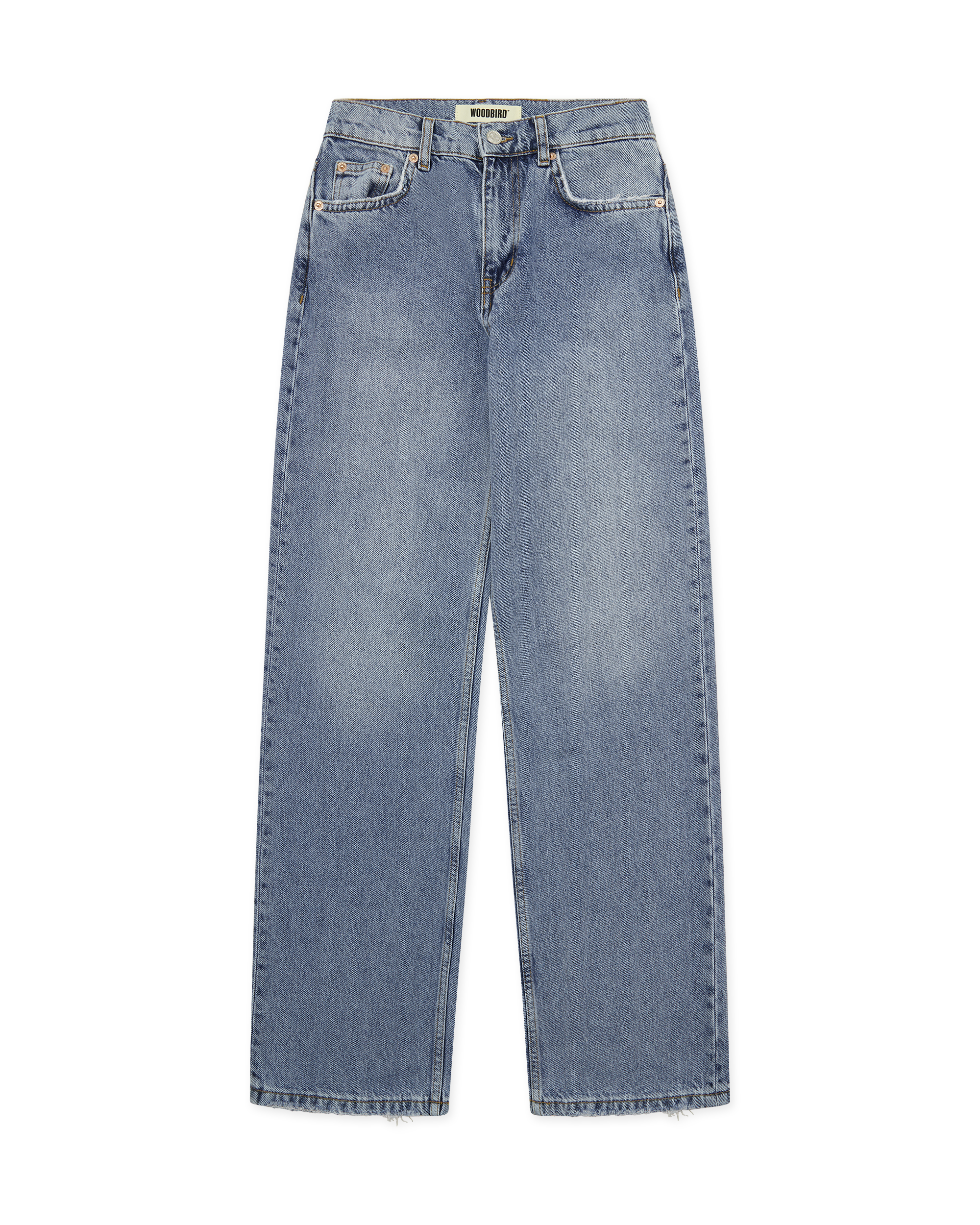Woodbird Female Carla Doone Jeans Jeans Washed Blue