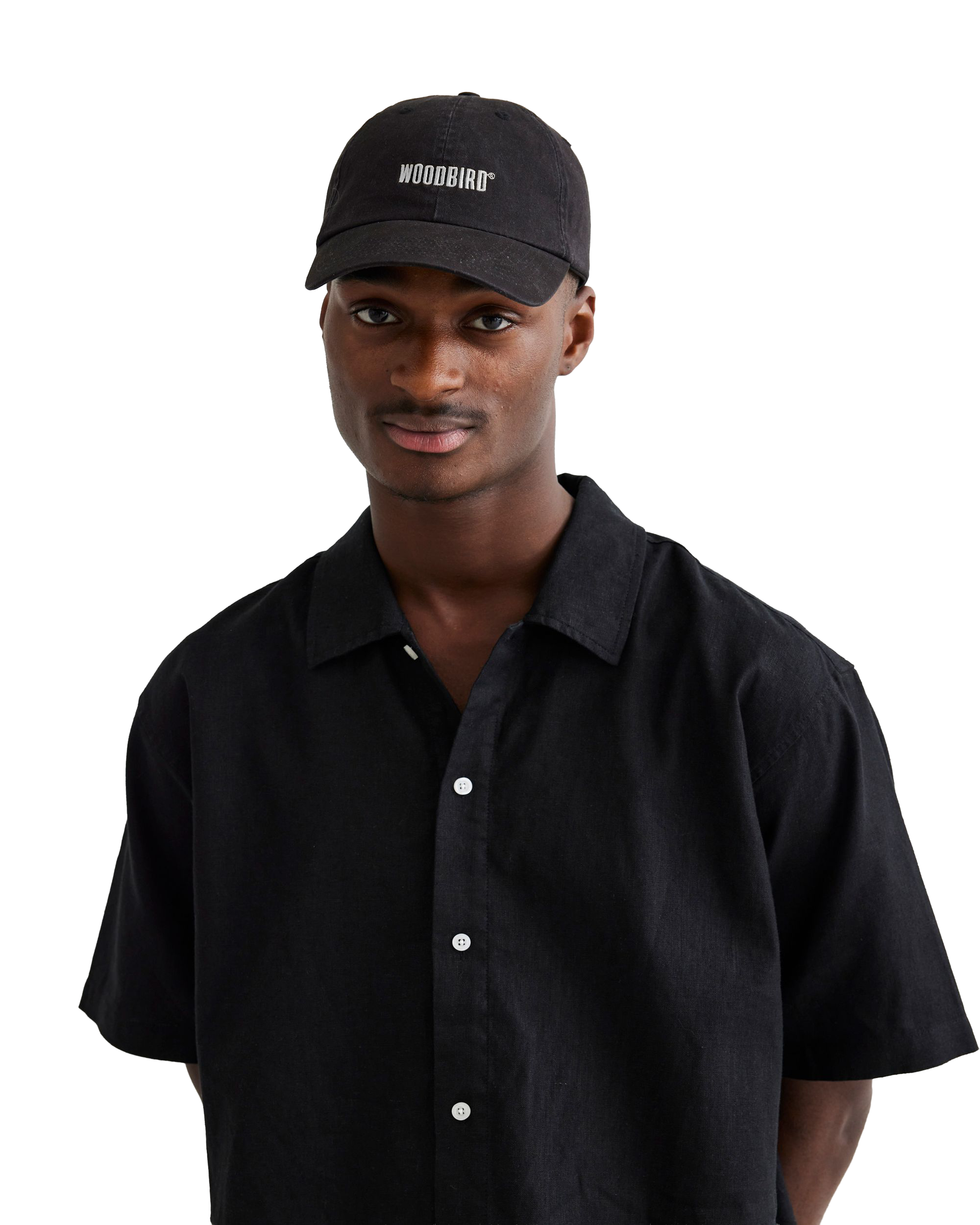 Woodbird Core Twill Cap Accessories Black-White
