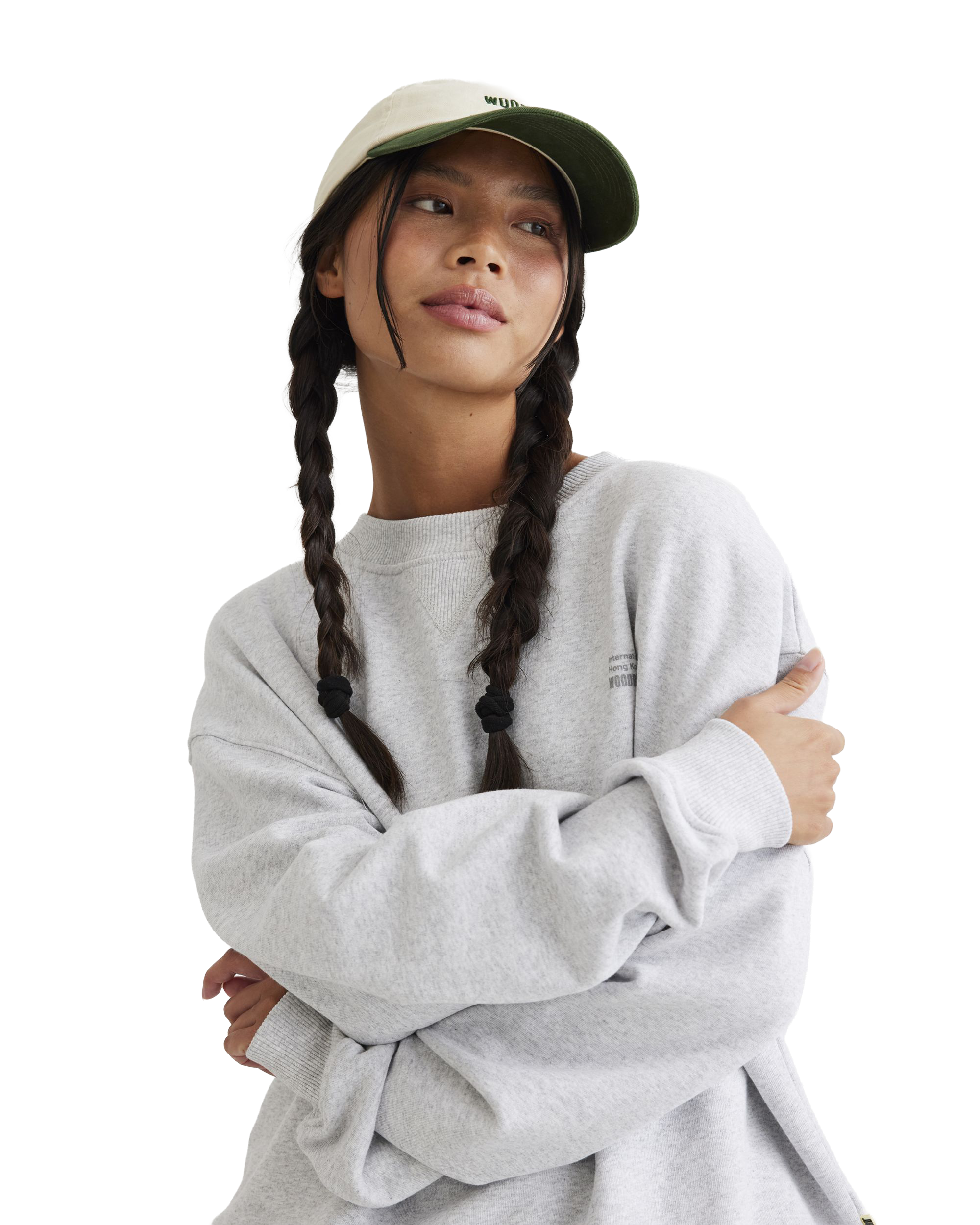 Woodbird Core Twill Cap Accessories Offwhite-Army