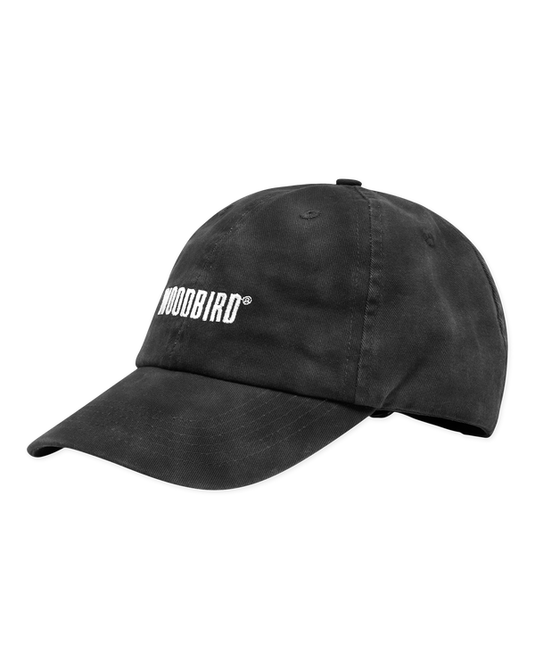 Woodbird Core Twill Cap Accessories Washed Black