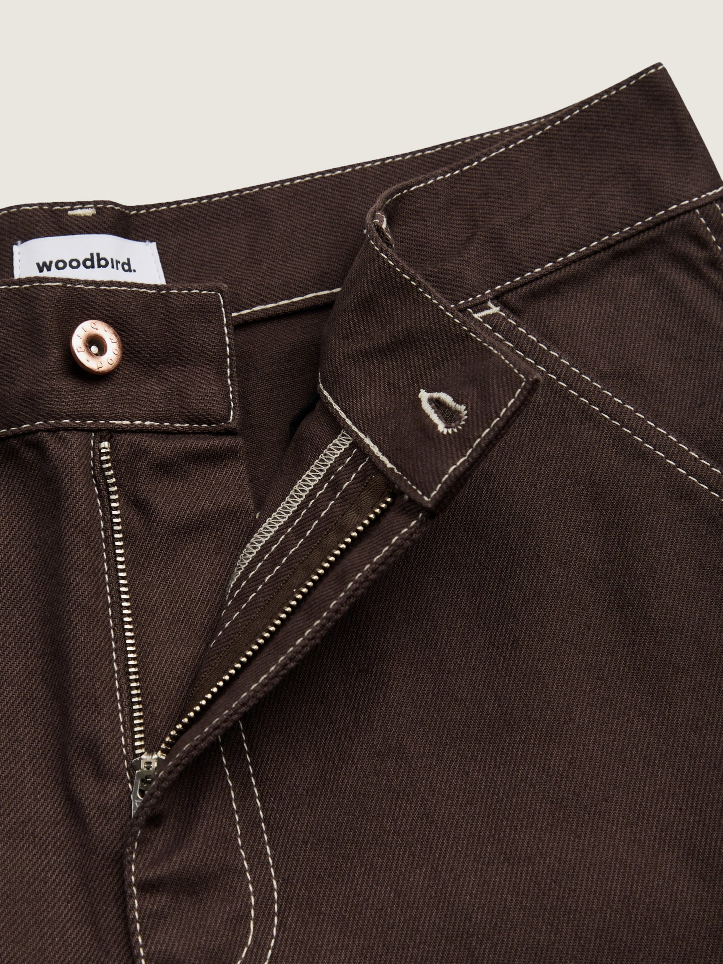Woodbird Dizzon Craft Pant Jeans Brown