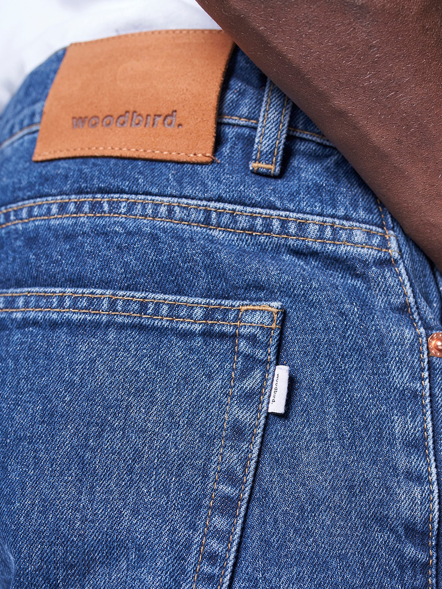 Woodbird Doc Dark Vintage Jeans Jeans Blue Vintage