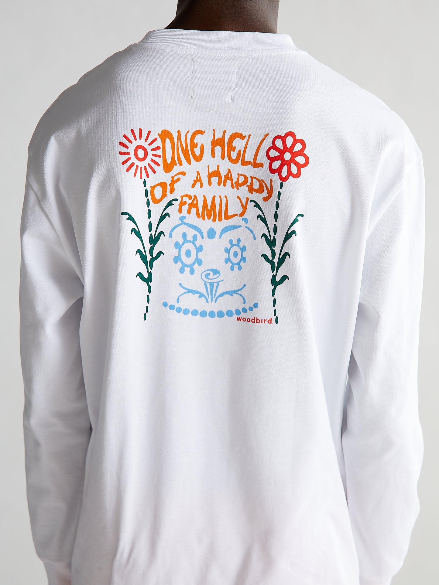 Woodbird Hanes Family LS T-Shirts White