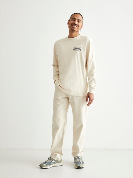 Hanes Seeds L/S Tee - Off White