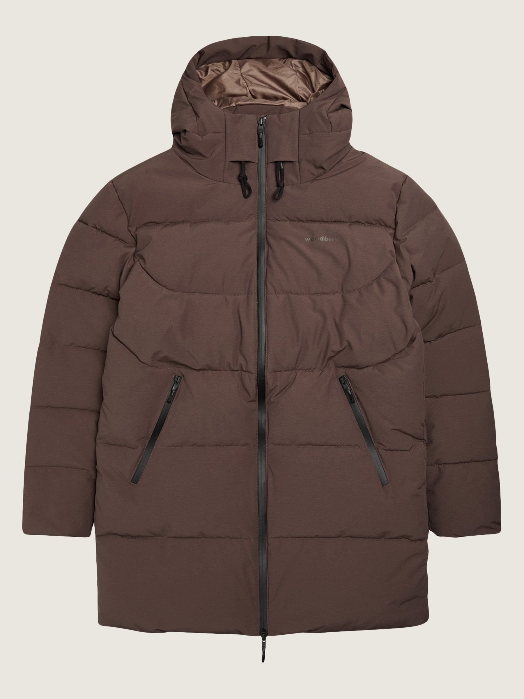 Woodbird Joseph Long Climb Jacket Outerwear Brown