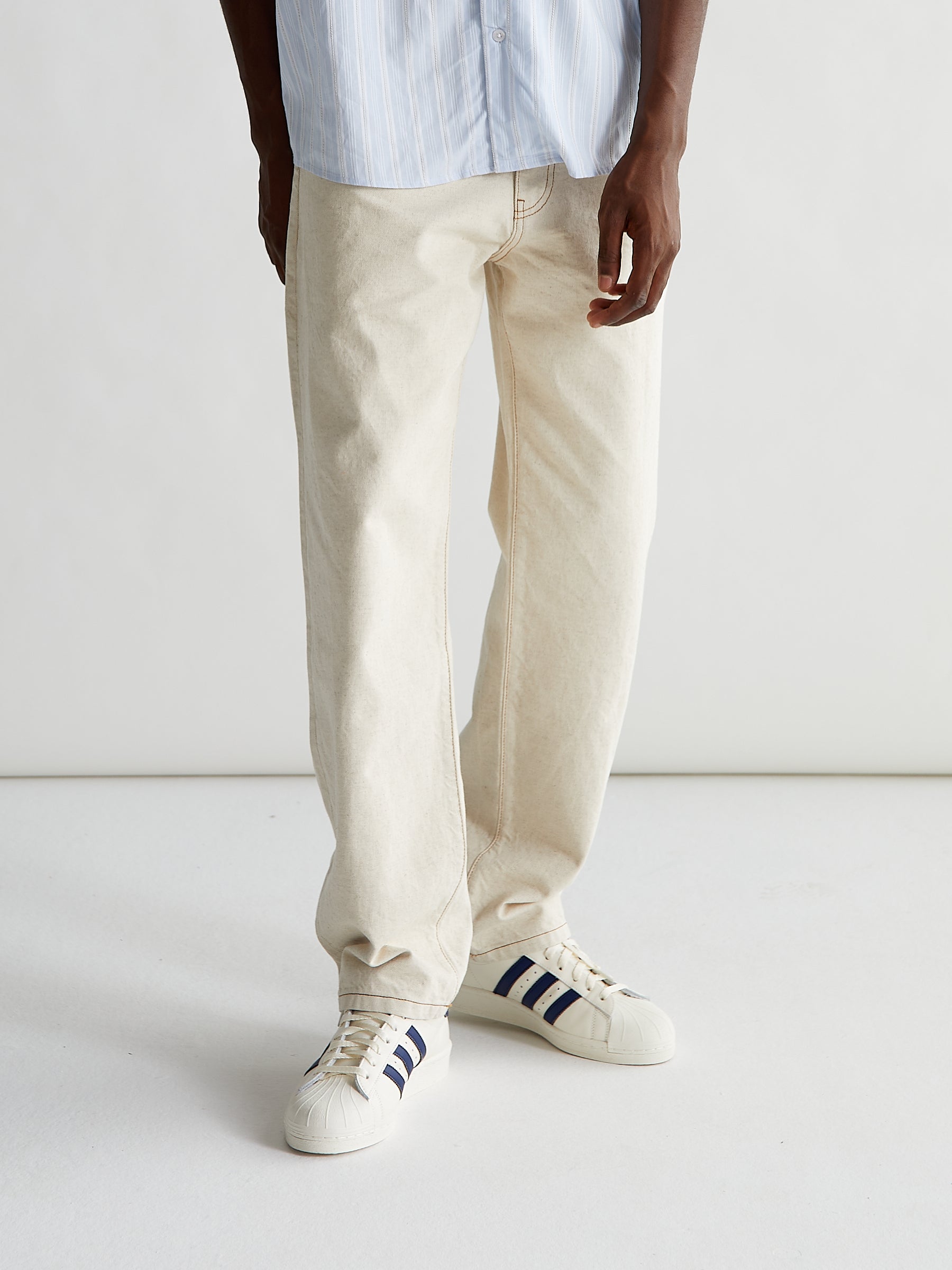 Woodbird Leroy Hemp Jeans Jeans Off White