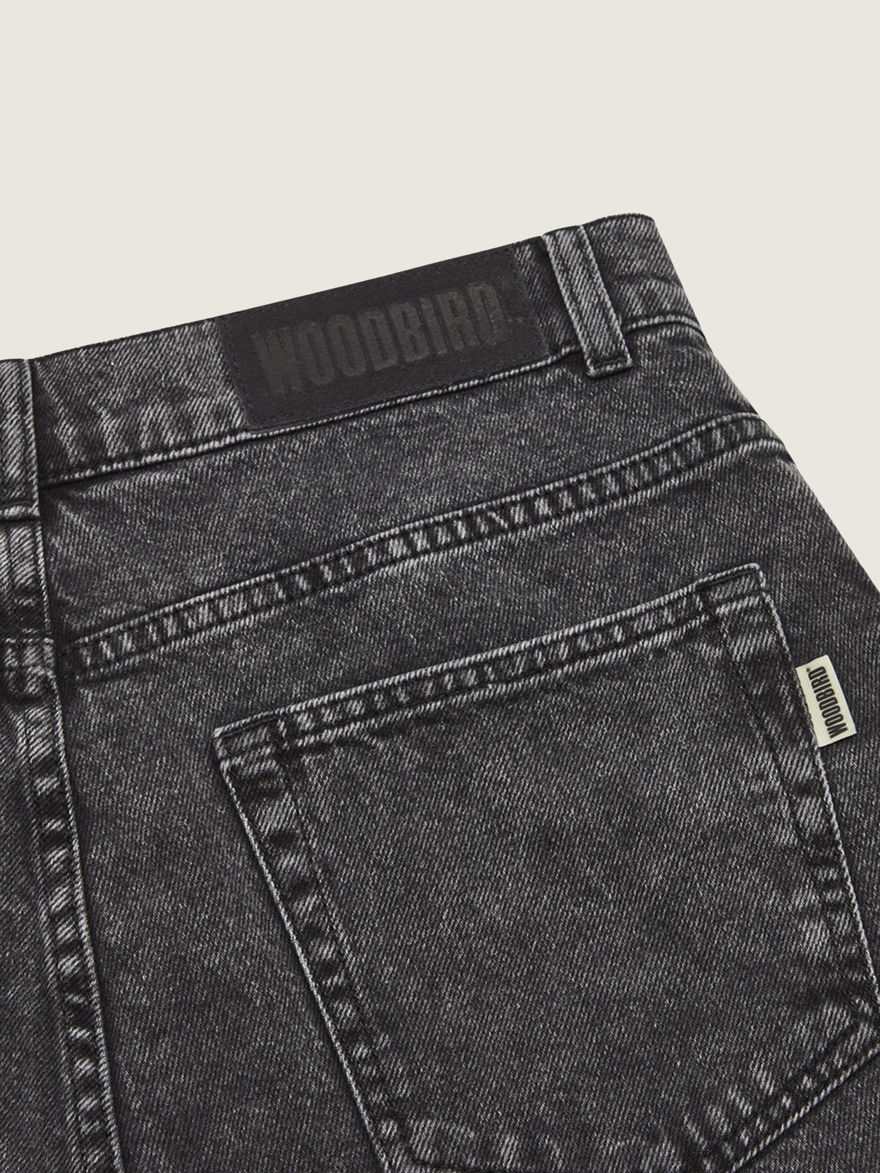 Woodbird Leroy Thun Black Jeans Jeans Dark Grey