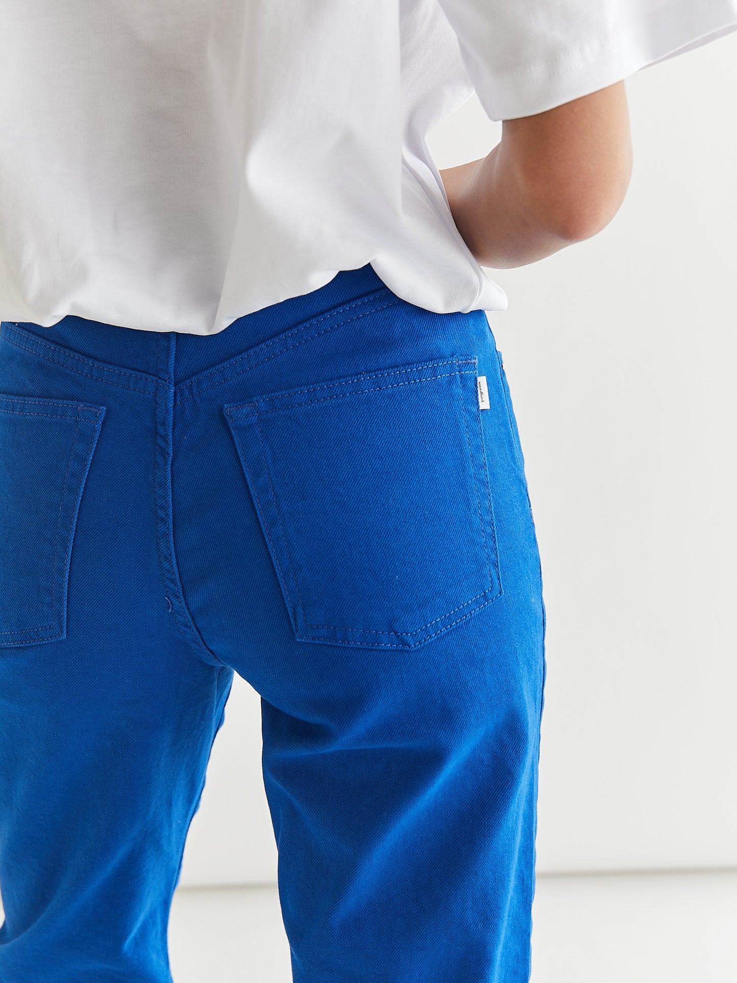 Woodbird Female Maria Color Jeans Jeans Digital Blue